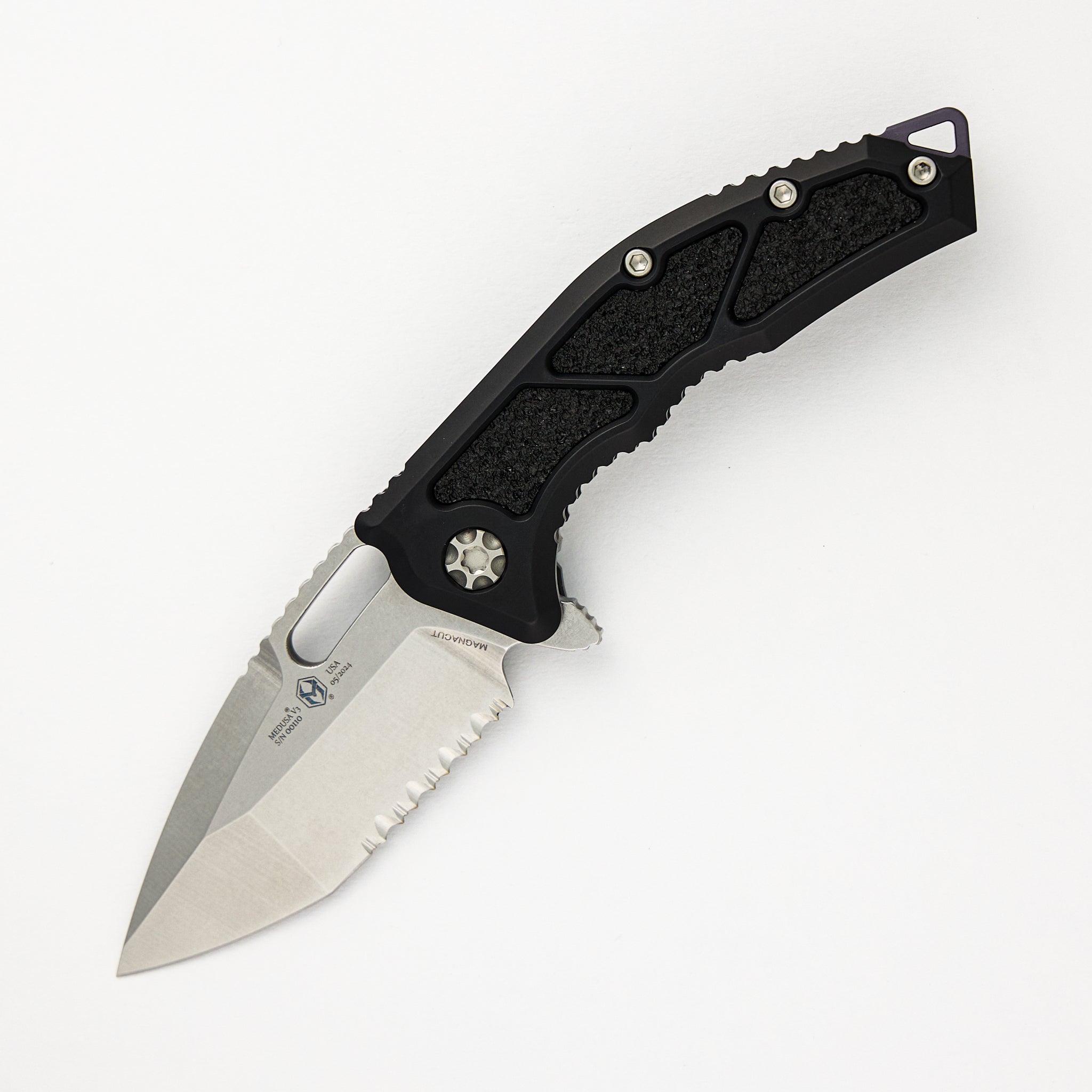 Medusa - Tanto Stonewash Serrated