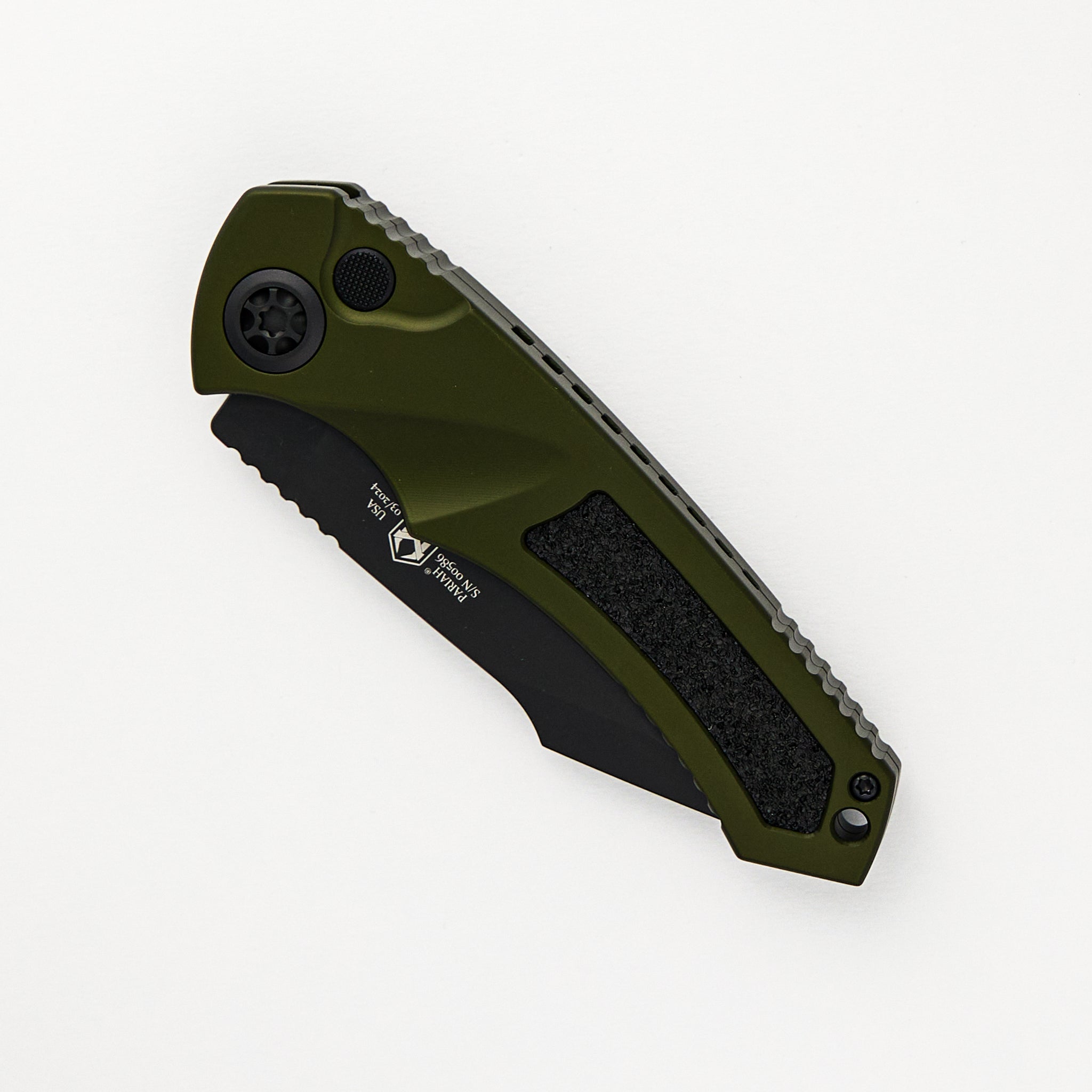 Pariah - Black Drop Point OD Green