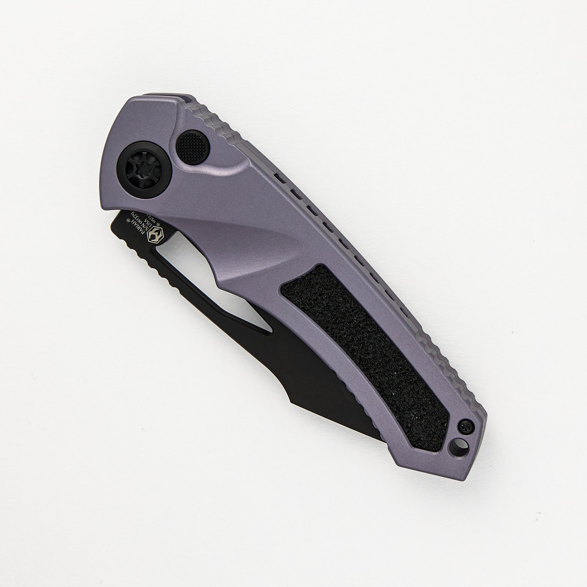 Pariah Manual - Drop Point DLC Serrated Gray