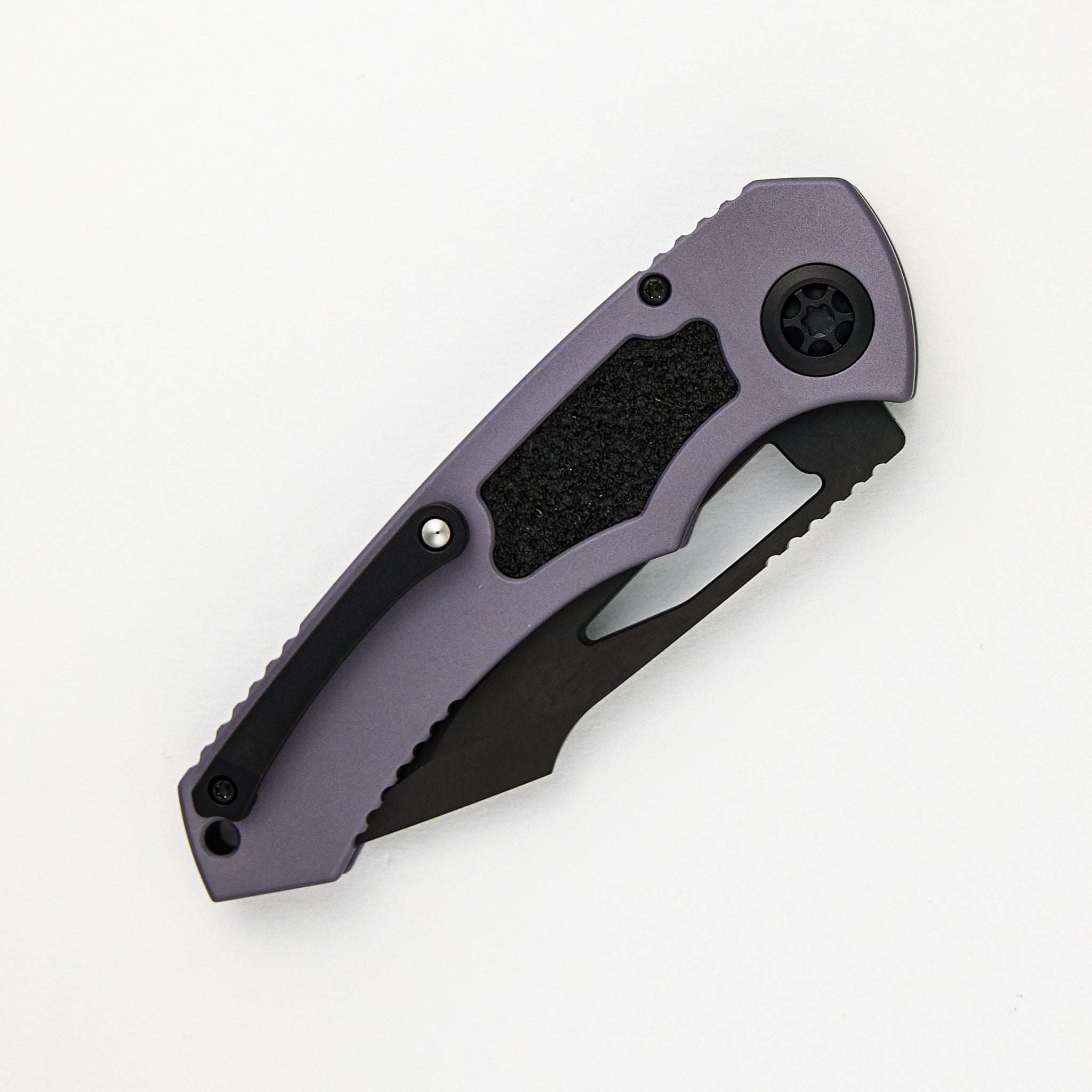 Pariah Manual - Drop Point DLC Serrated Gray