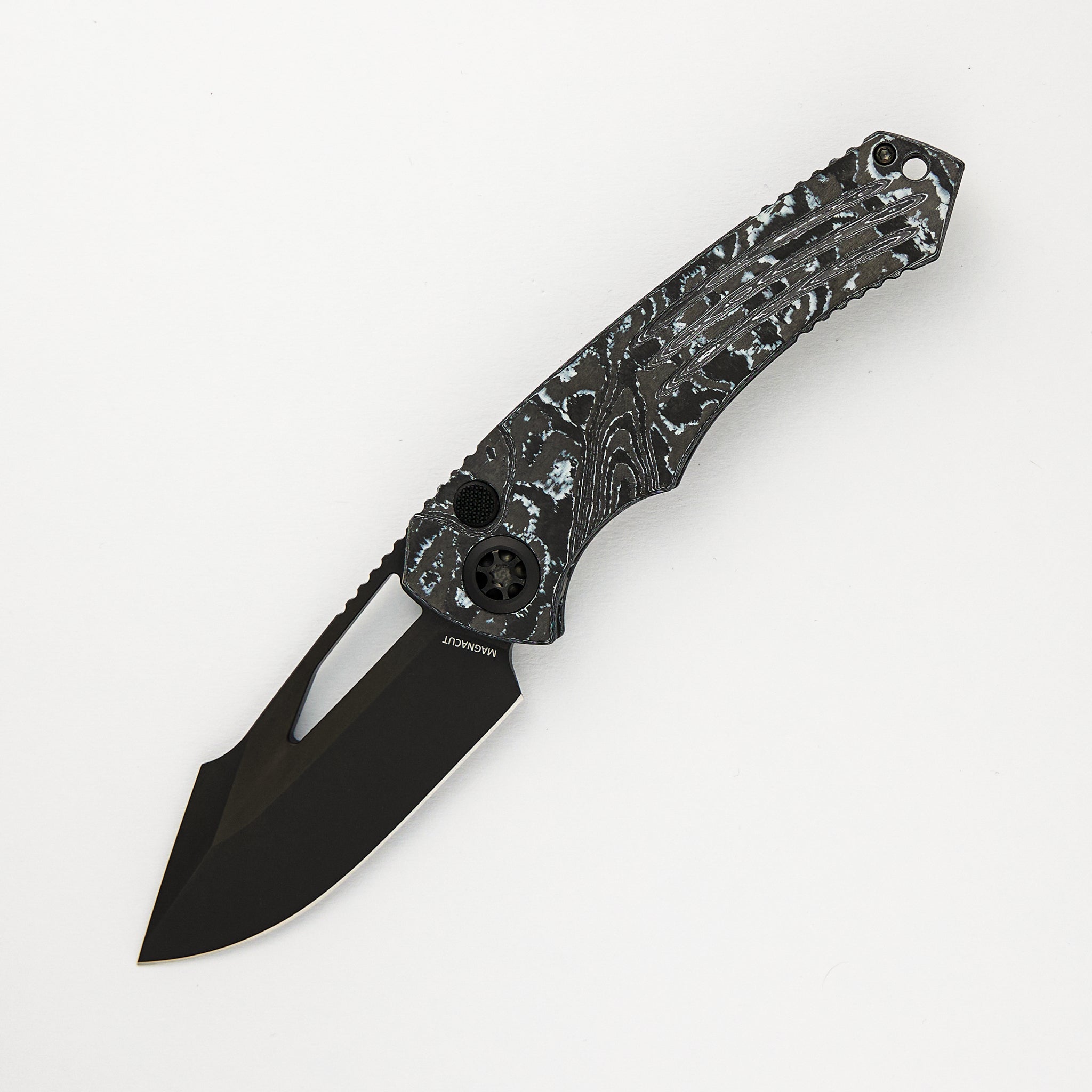 Pariah Manual - Drop Point DLC White Camo Carbon