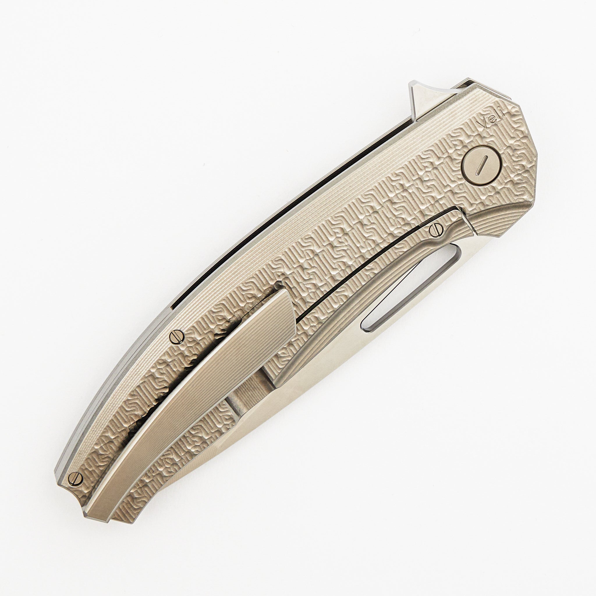 Veli - Titanium Handle W/ Fade Honeycomb - RWL-34 Blade