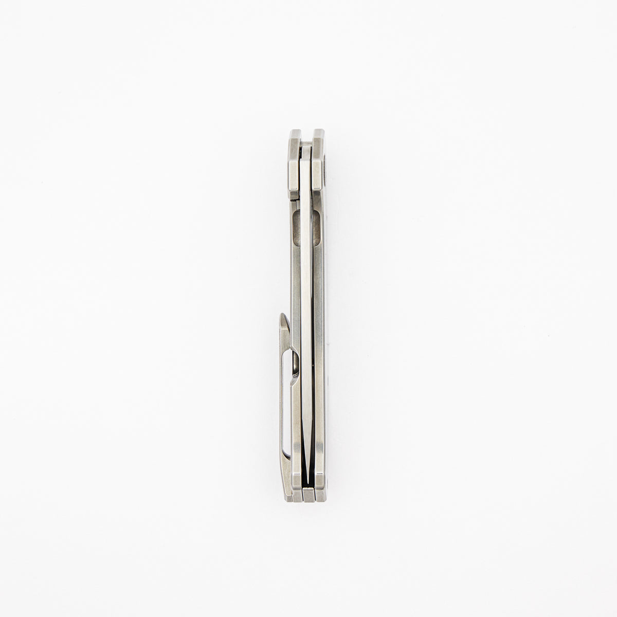 Mini Veli - Titanium Handle - RWL-34 Blade - Silver Accents