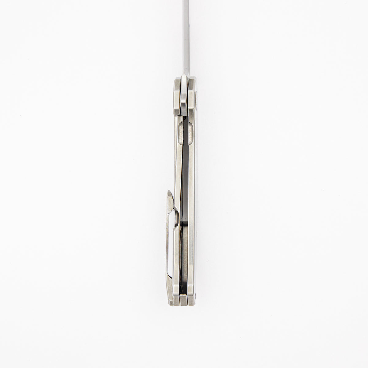 Mini Veli - Titanium Handle - RWL-34 Blade - Silver Accents