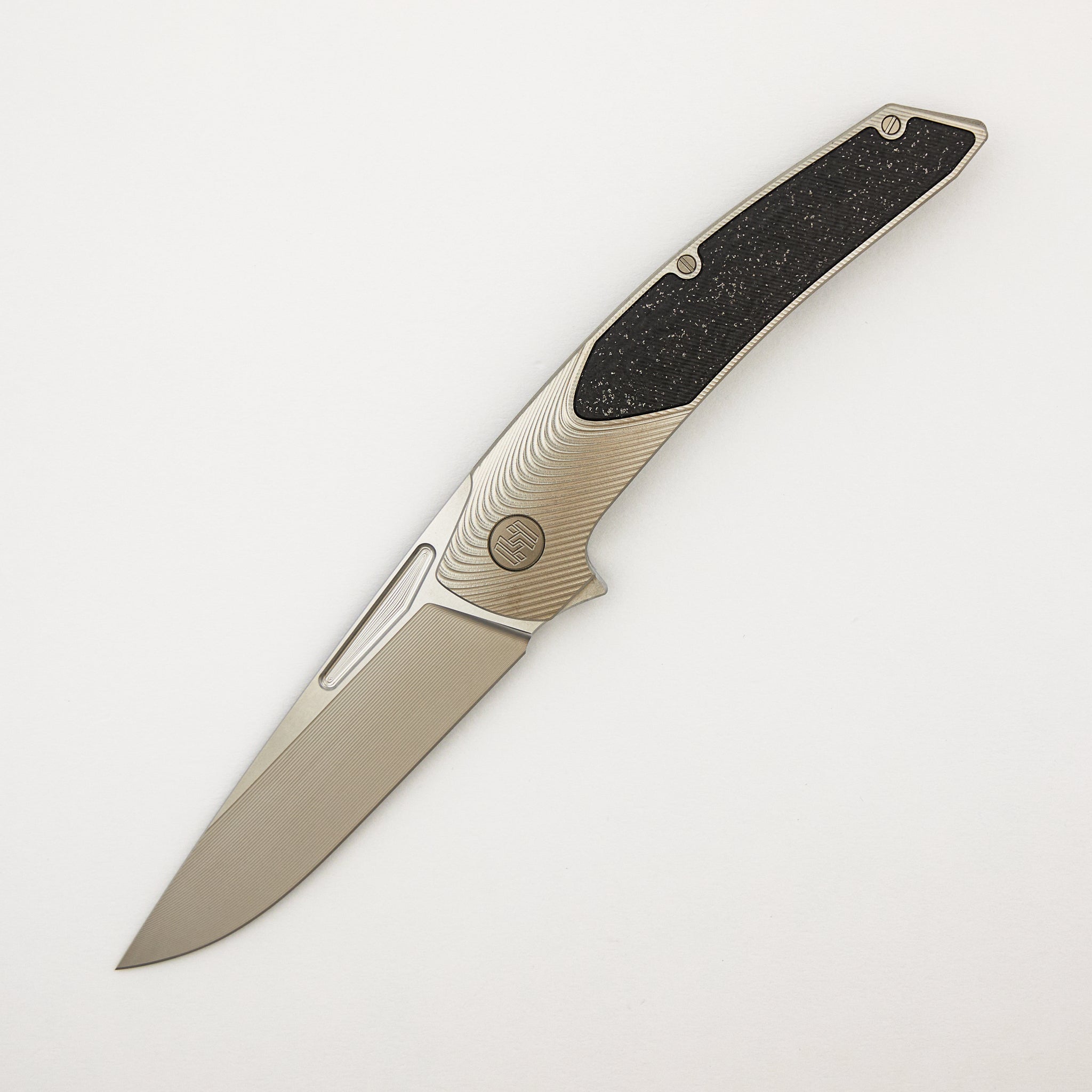 希少 【irreverent】カリーヌ・ロワトフェルド Model T Gen. 2 - Blasted Finish Titanium Handle - CarboTi Inlay - RWL-