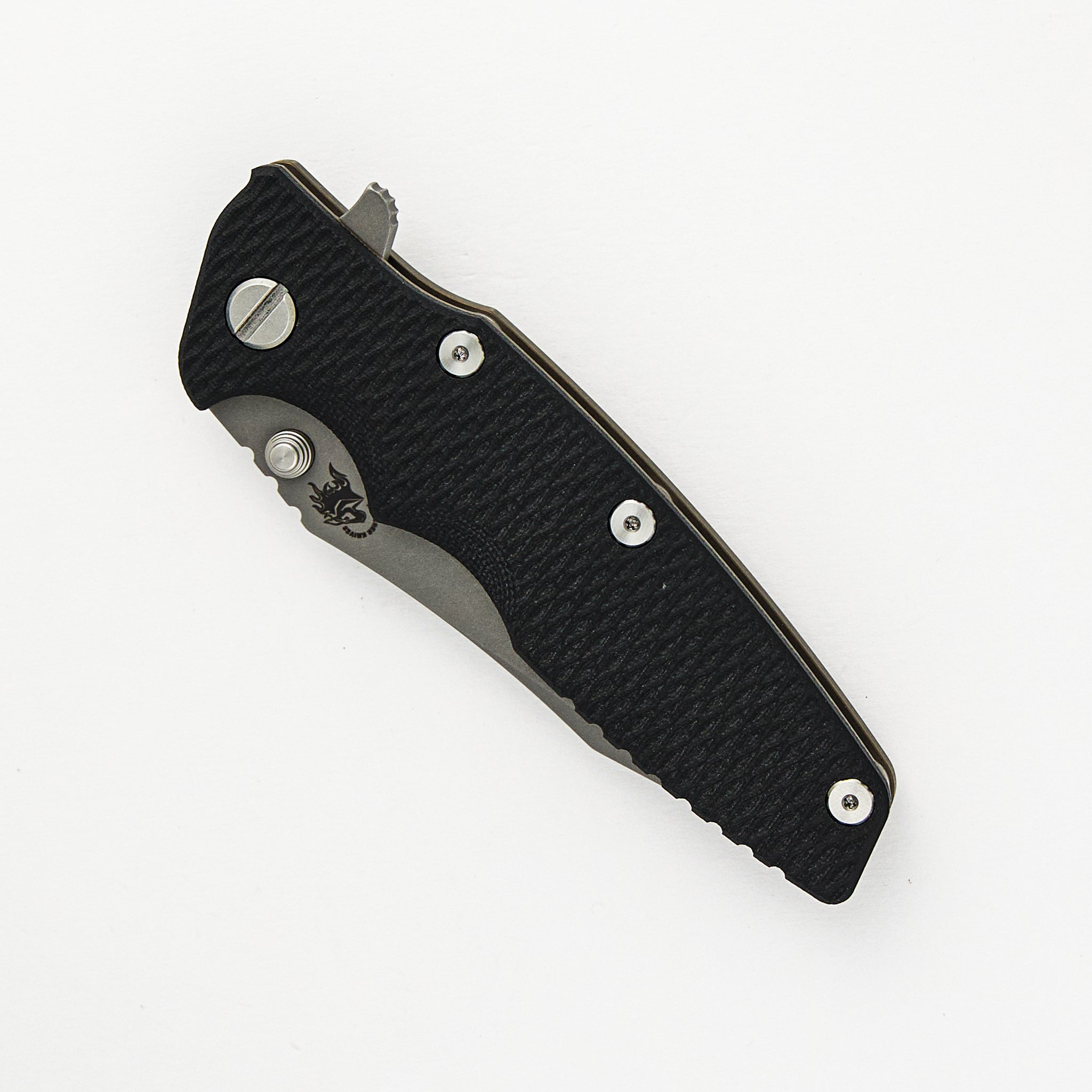 Eklipse 3.5" - S45VN Spearpoint - Tri-Way - Battle Bronze - Black G10