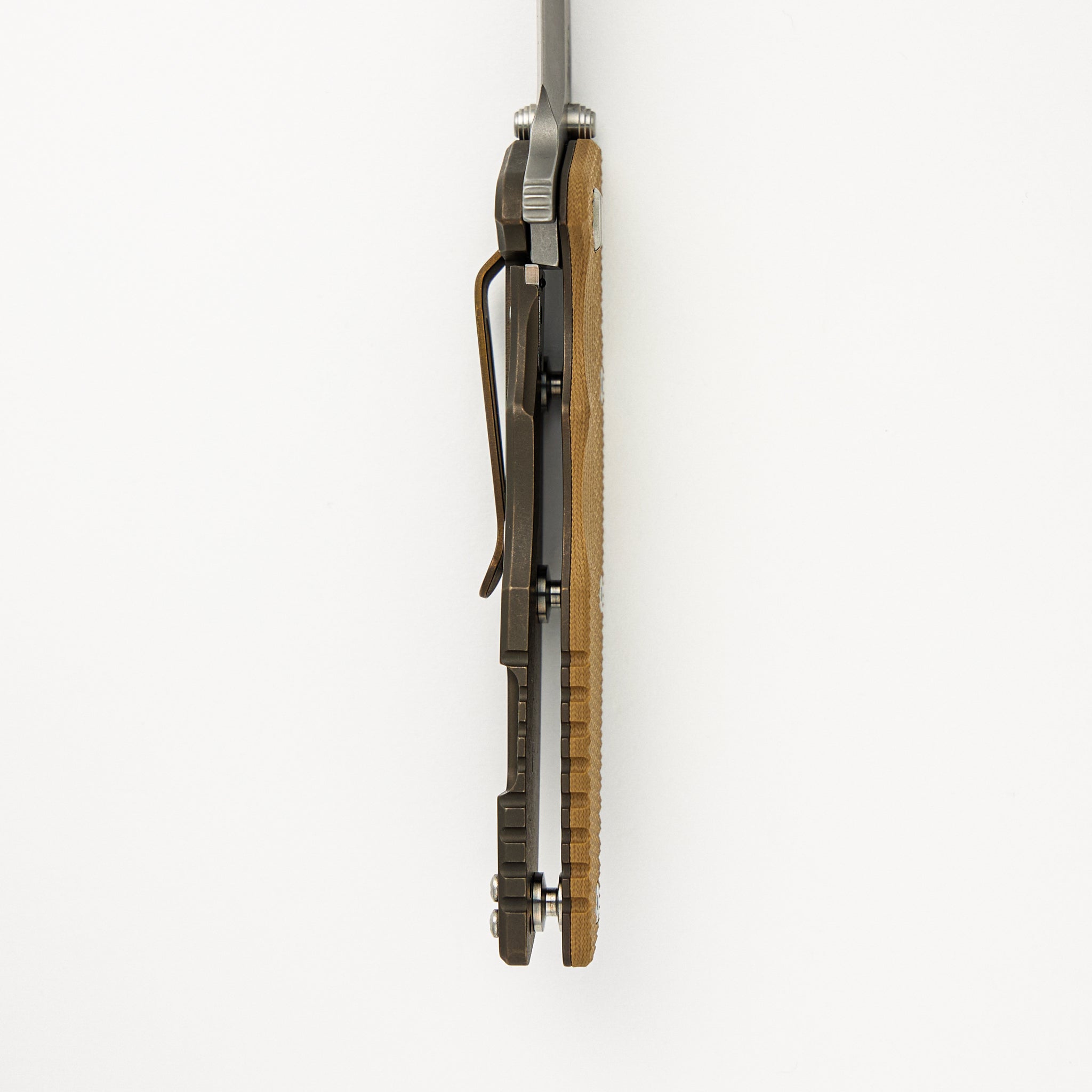 Eklipse 3.5" - S45VN Harpoon Spanto - Tri-Way - Battle Bronze - Coyote G10
