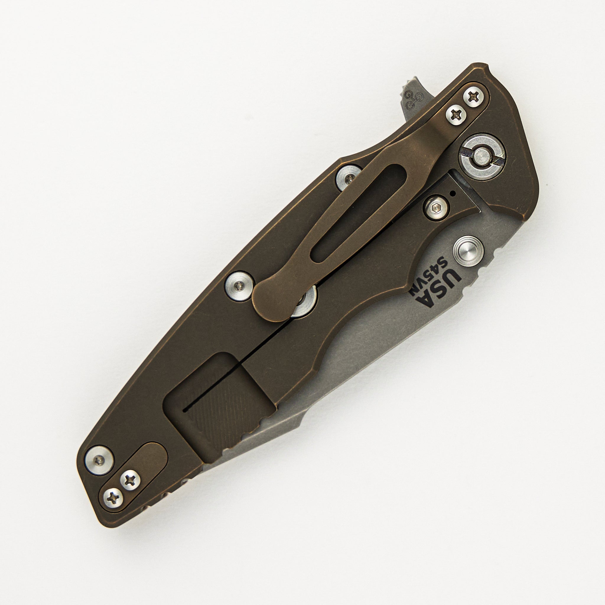 Eklipse 3.5" - S45VN Harpoon Spanto - Tri-Way - Battle Bronze - Coyote G10