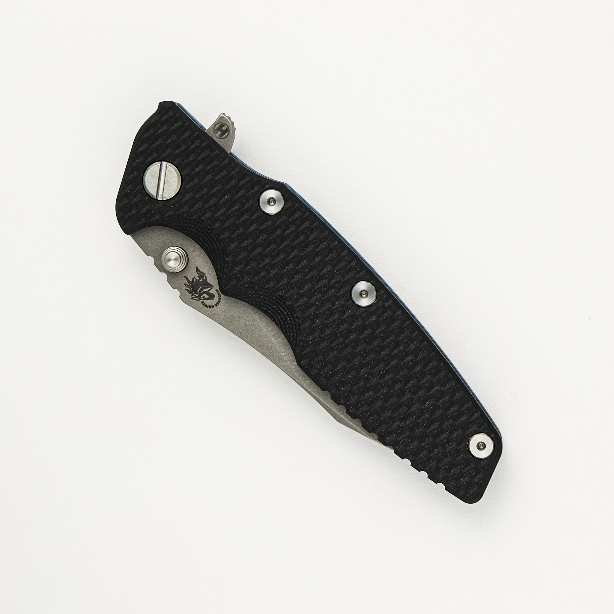 Eklipse 3.5" - Slicer S45VN Blade - Hollow Grind - Tri-Way - Battle Blue - Black G10