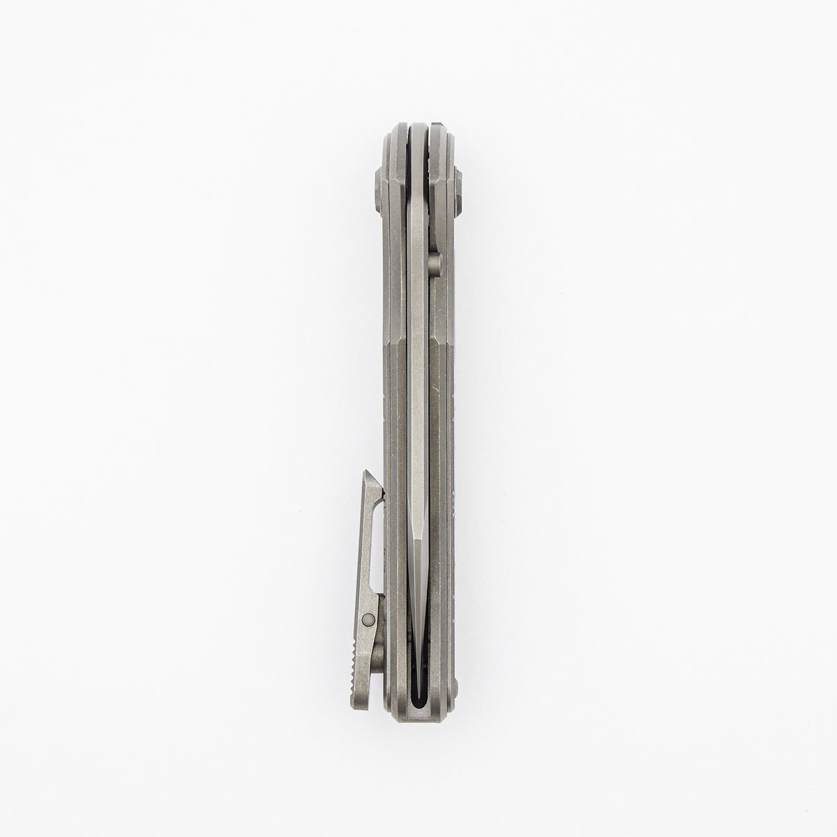 Talon Auto - Brightwashed - Titanium - M390 Blade