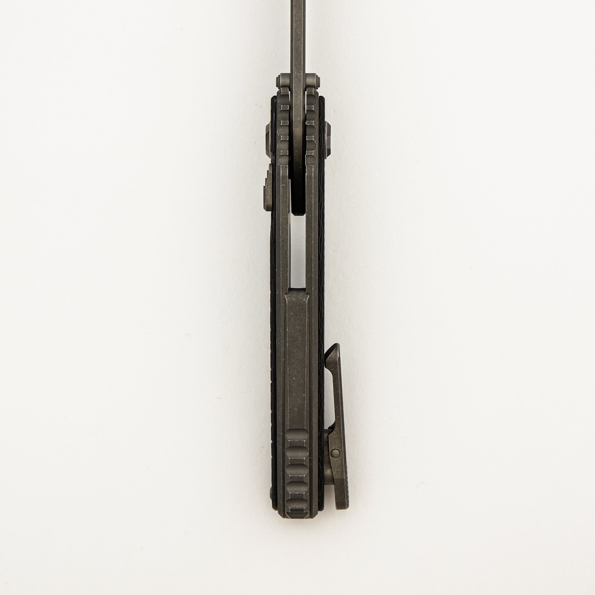 Talon - Stonewash Titanium/Carbon Fiber Handle - M390 Blade
