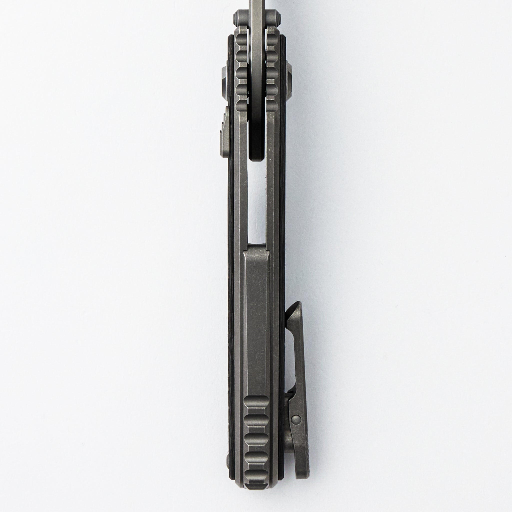 Talon - Brightwashed Titanium/Bronze TechnoCarbo Handle - M390 Blade
