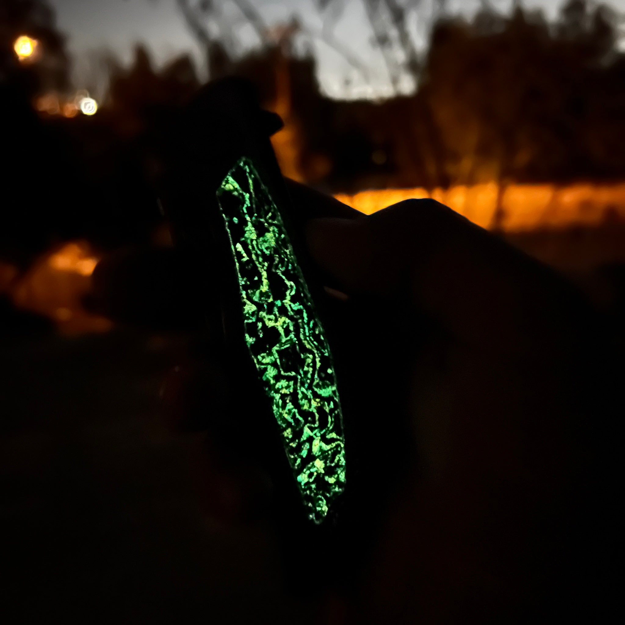 F95NL Gen. 5 Halloween Special Edition - M390 Blade - Halloween TechnoCarbo Inlays - MRBS