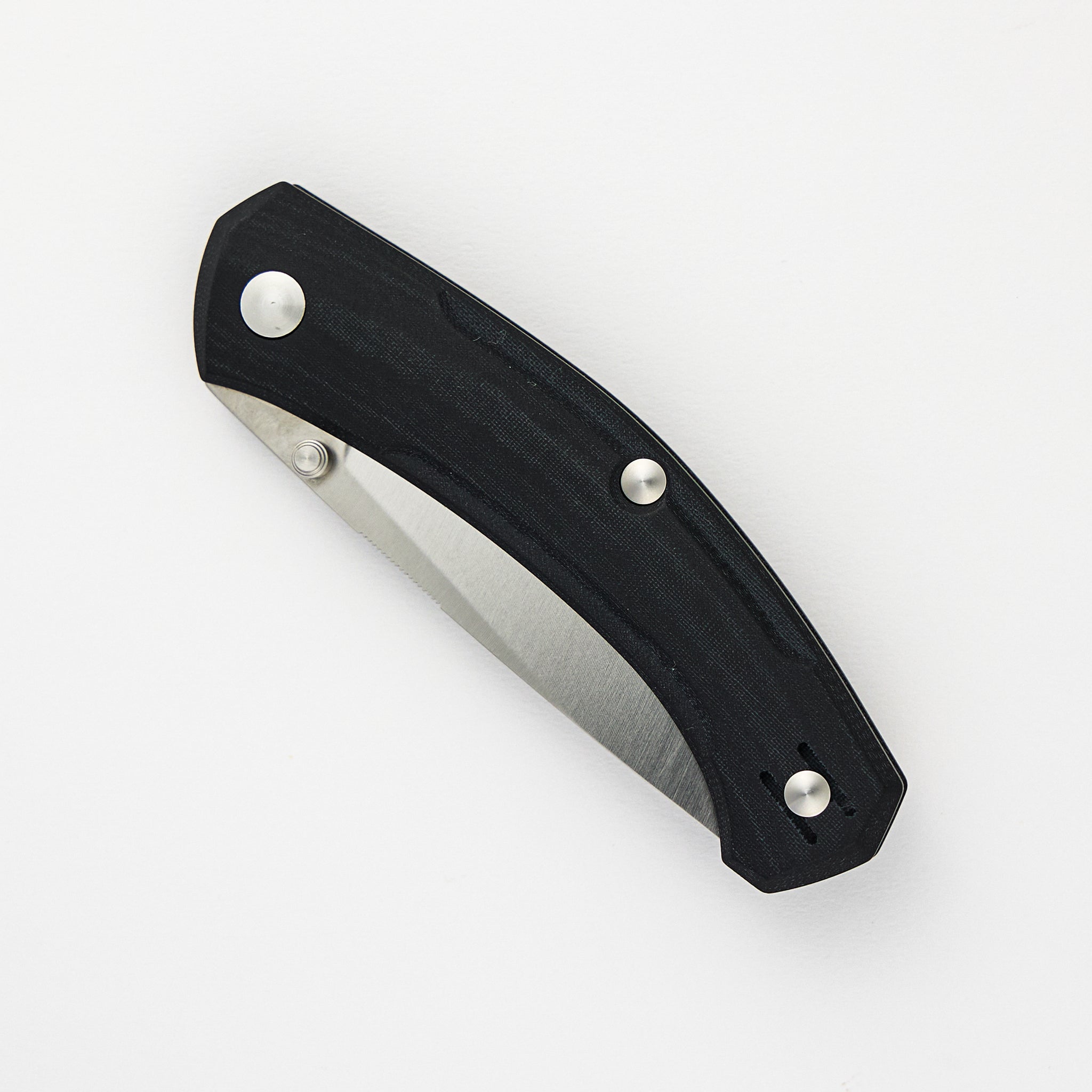 ACE Iona V2 - Black Linen Micarta - Satin