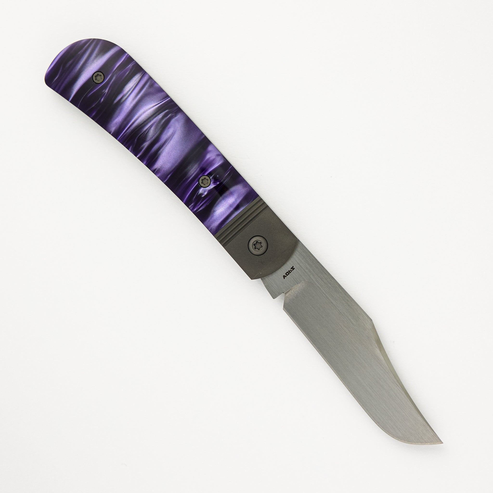Benny's Clip - Kirinite Cosmic Purple Handle - S90V Blade