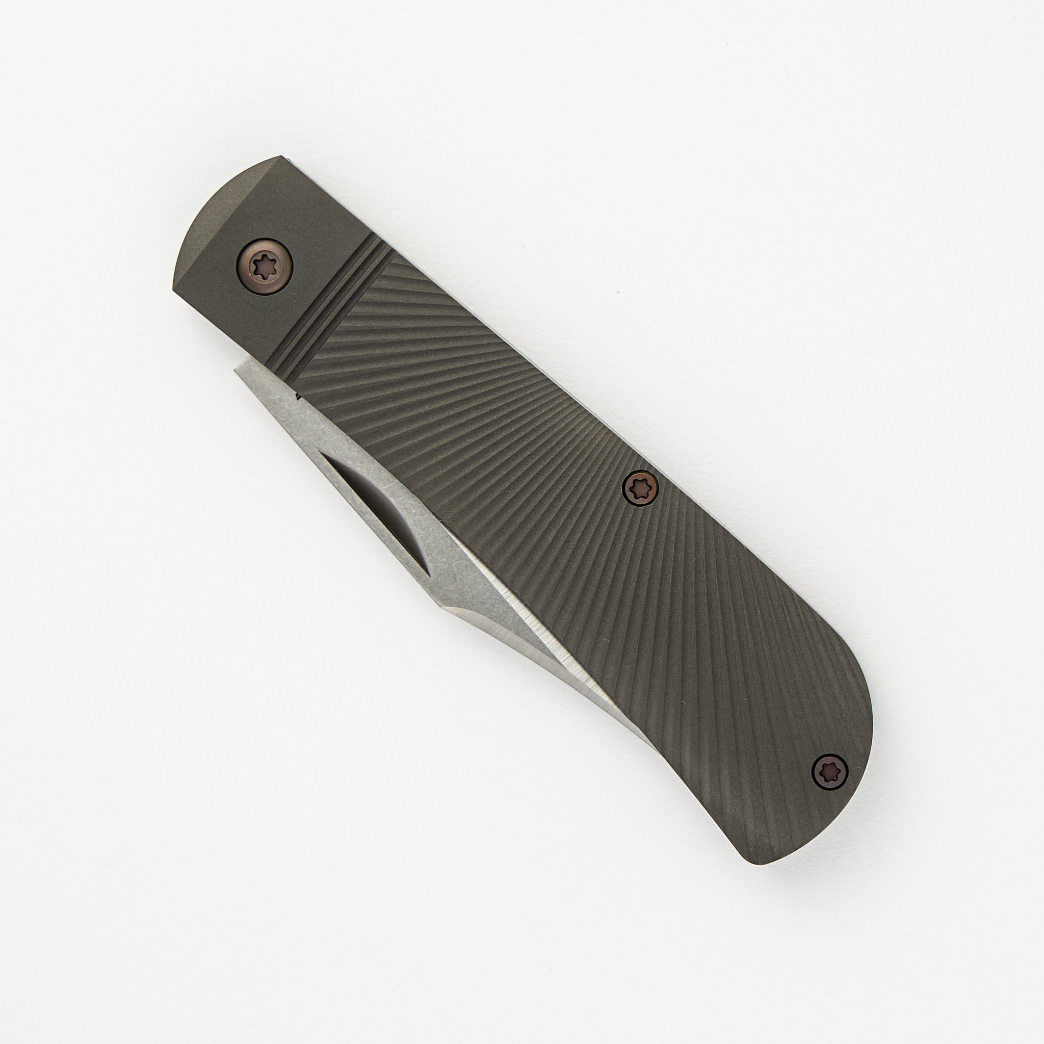 Benny's Clip - Titanium Starburst Handle - S90V Blade