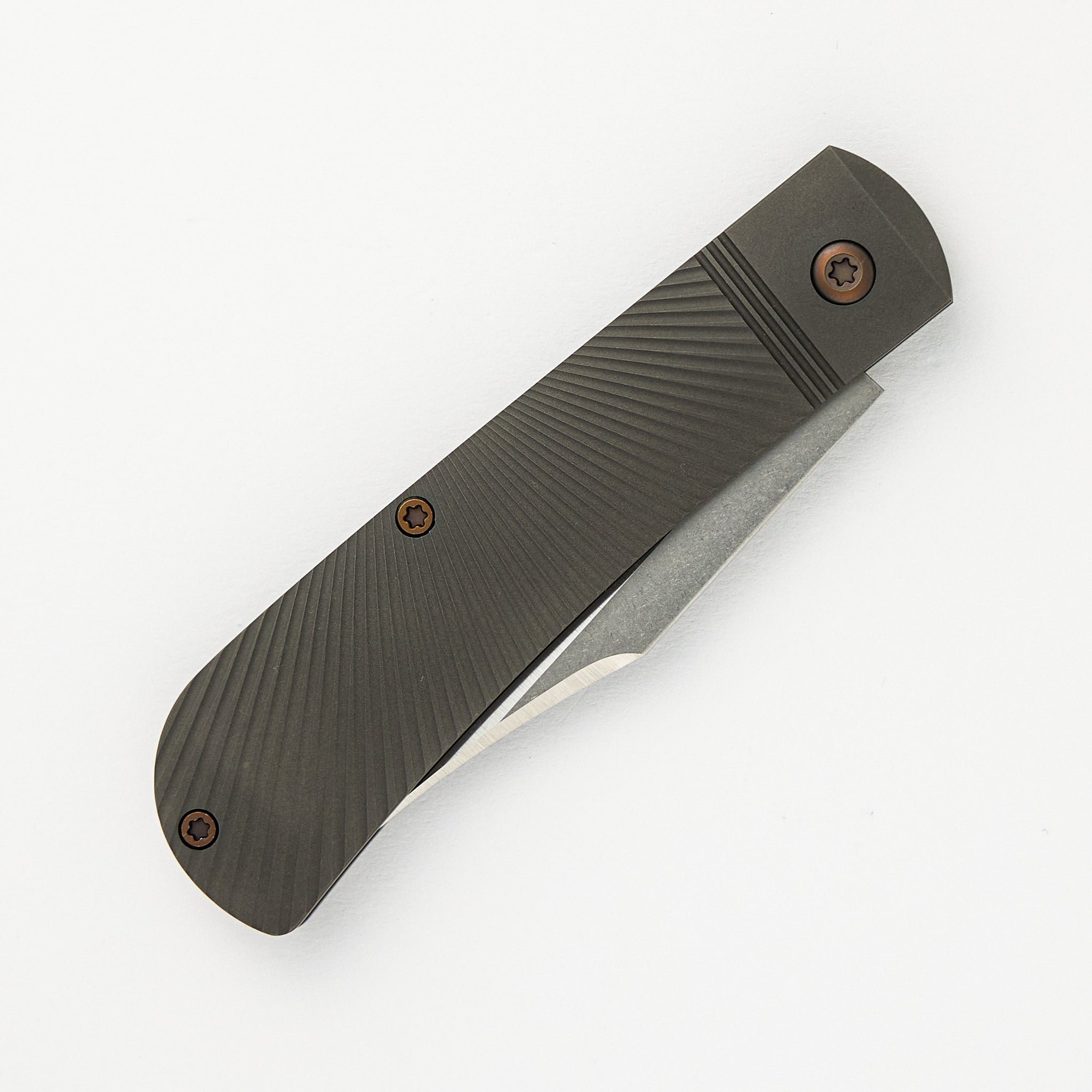 Benny's Clip - Titanium Starburst Handle - S90V Blade