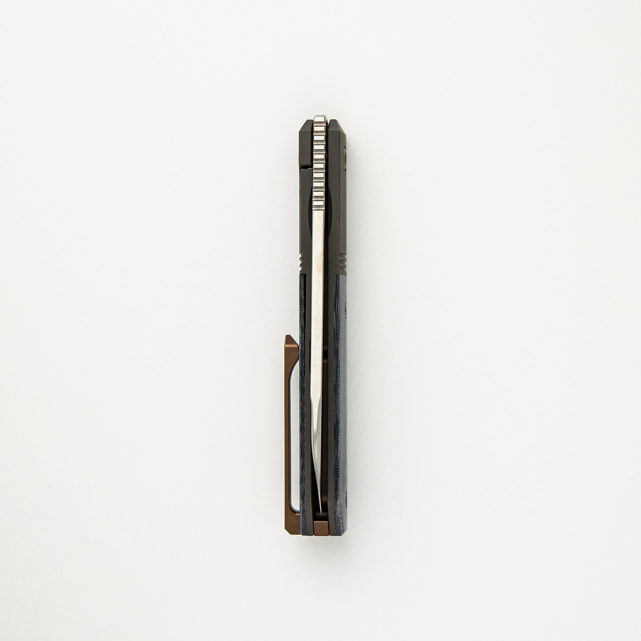 After Hours Jack - Blue Linen Micarta