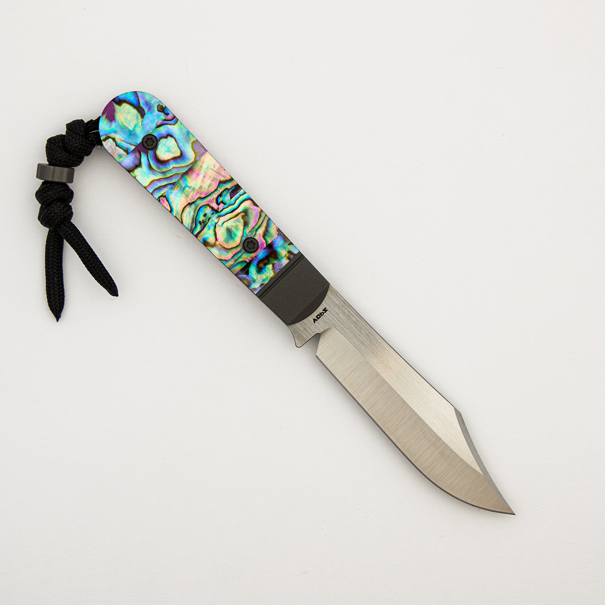 Backwoods FIXedc - Abalone - Belt Satin S90V Blade