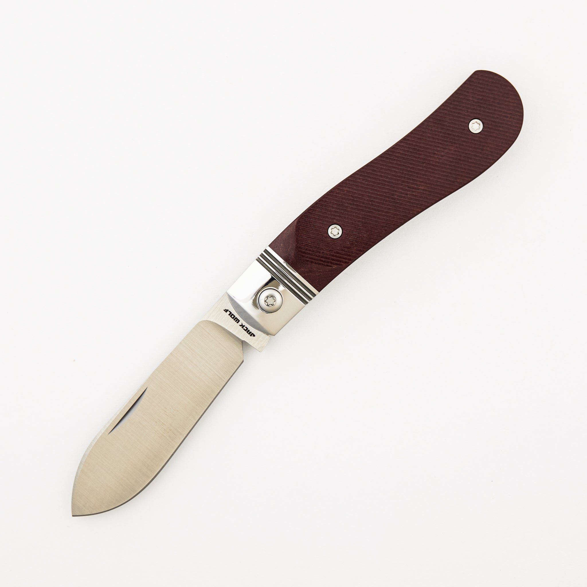 K9 Jack - Redstone Richlite Sawcut - 154CM Blade