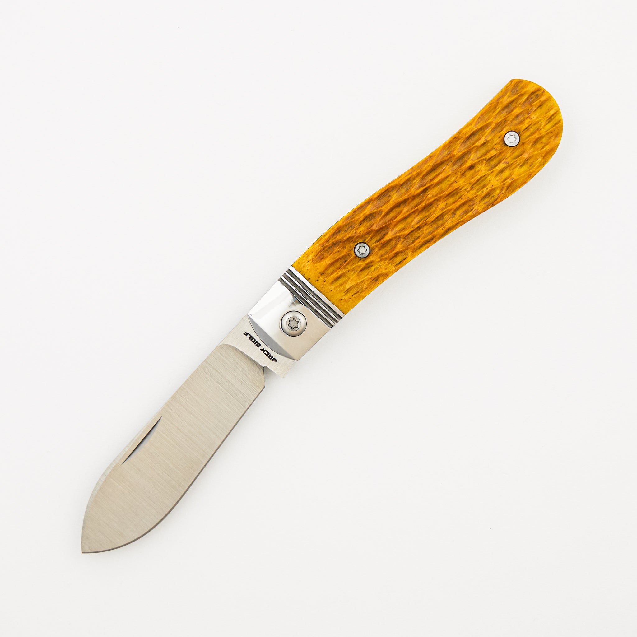 K9 Jack - Yellow Jigged Bone - 154CM Blade