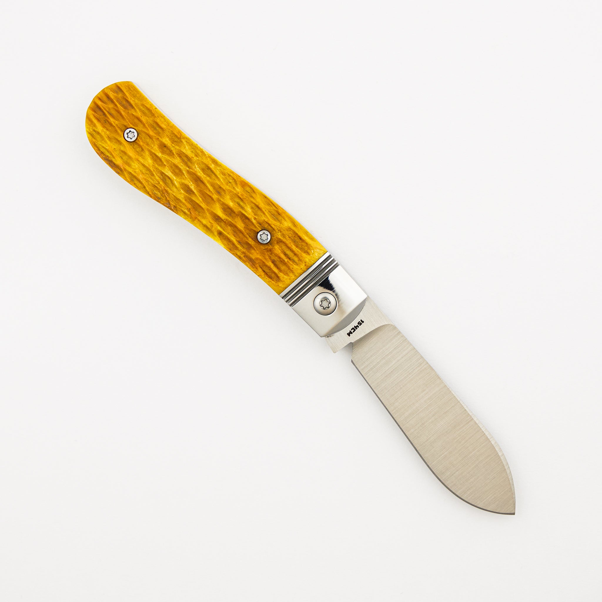 K9 Jack - Yellow Jigged Bone - 154CM Blade