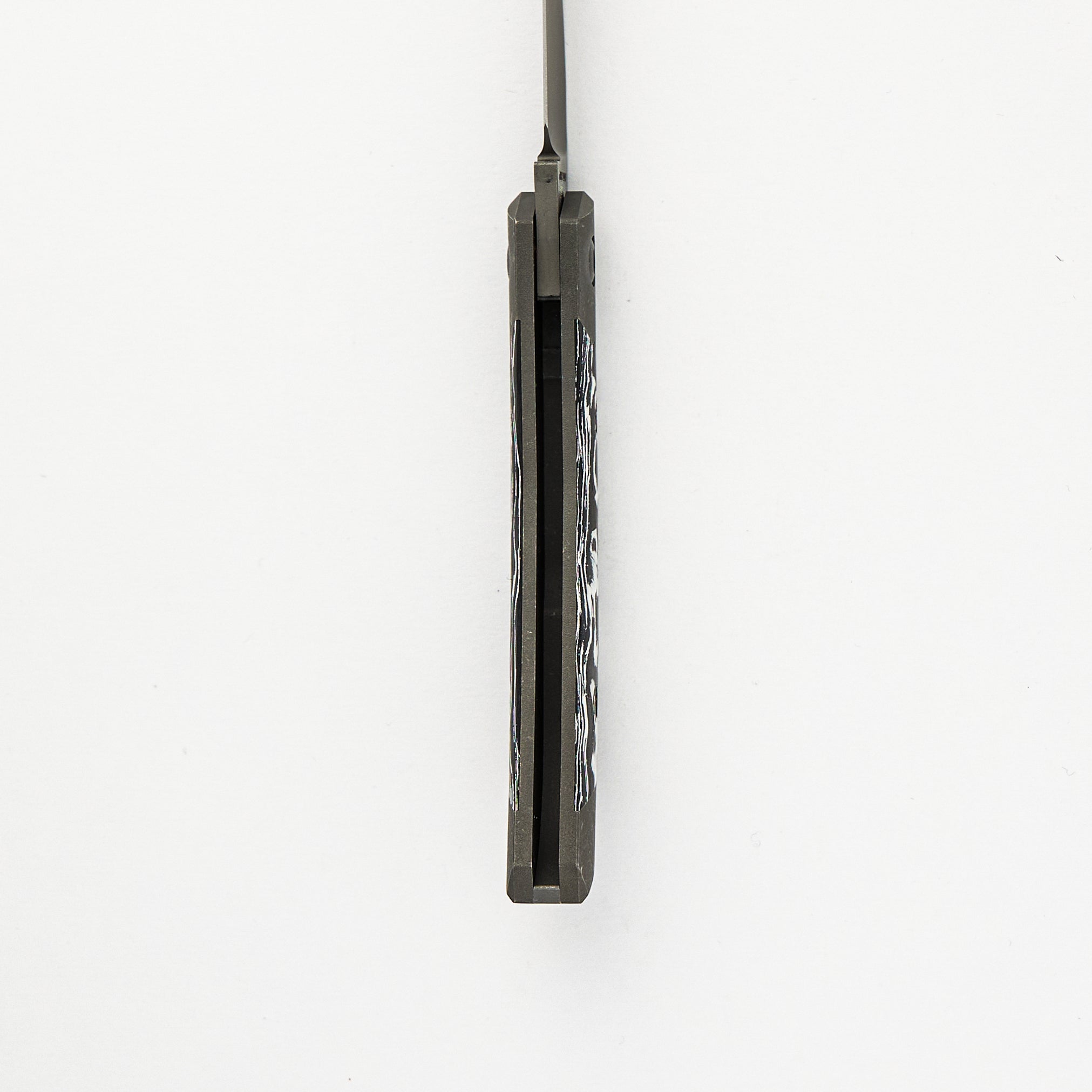 Mini Cyborg Jack - White Marble Carbon Fiber