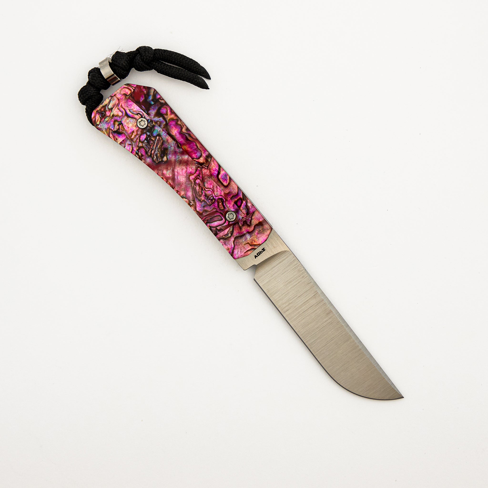 Pioneer FIXedc - Red Abalone - Belt Satin S90V Blade