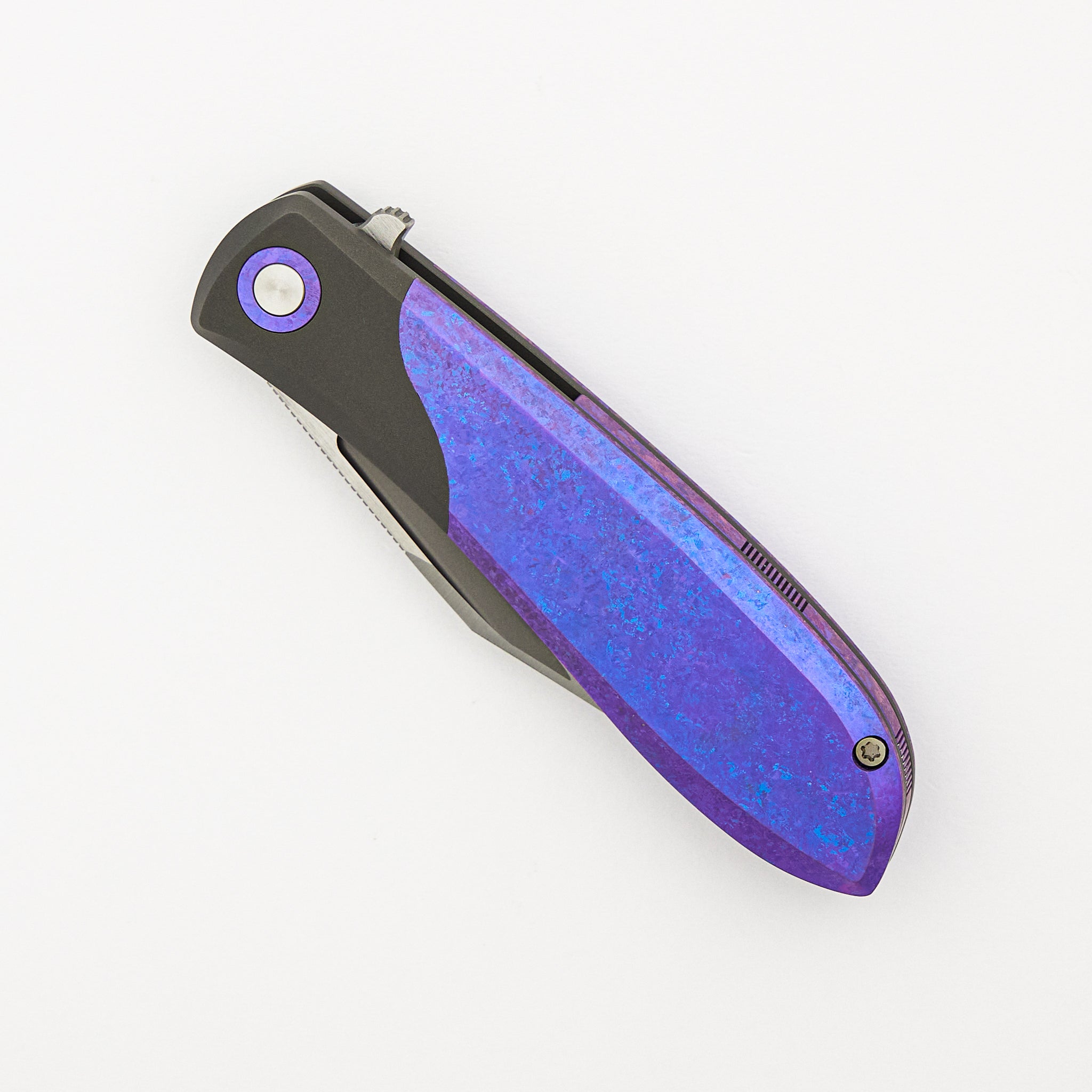 Scuffle - Titanium Crystalized Blurple - S90V Blade
