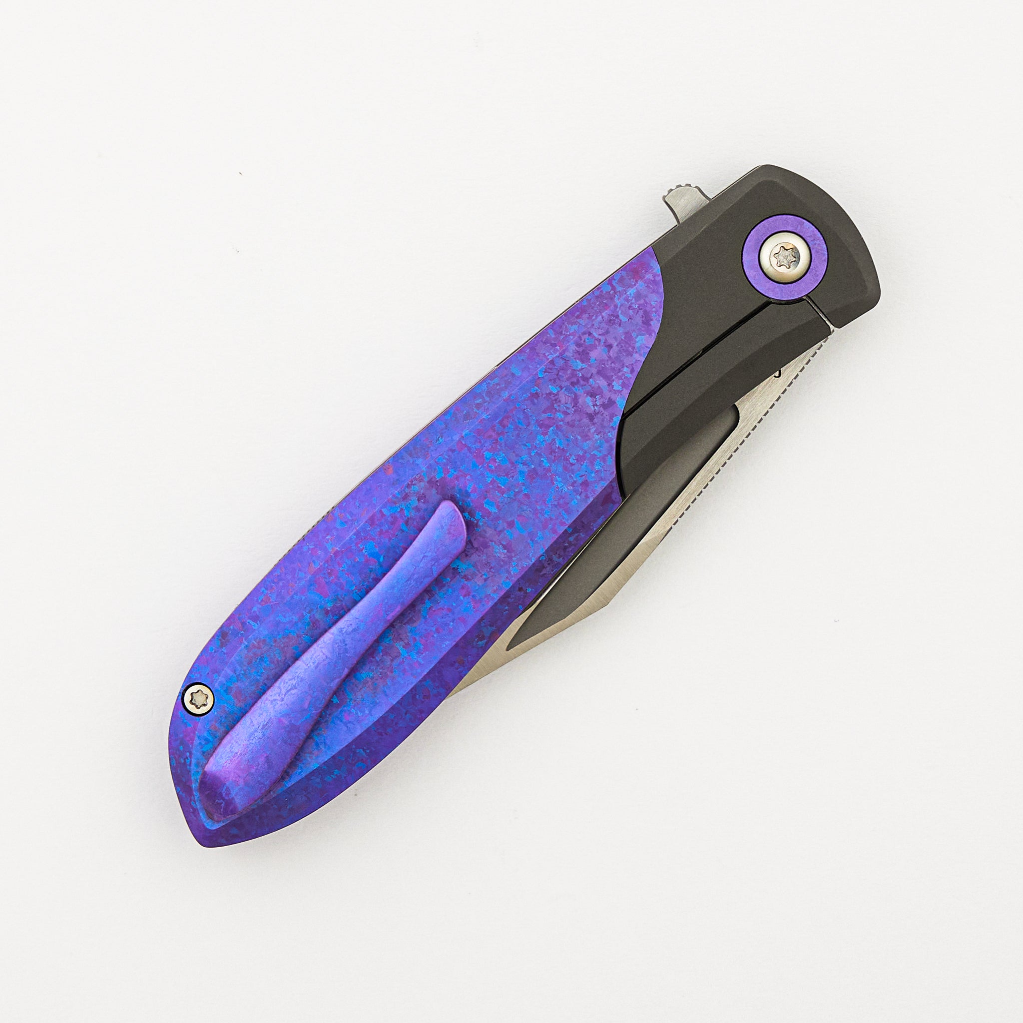 Scuffle - Titanium Crystalized Blurple - S90V Blade