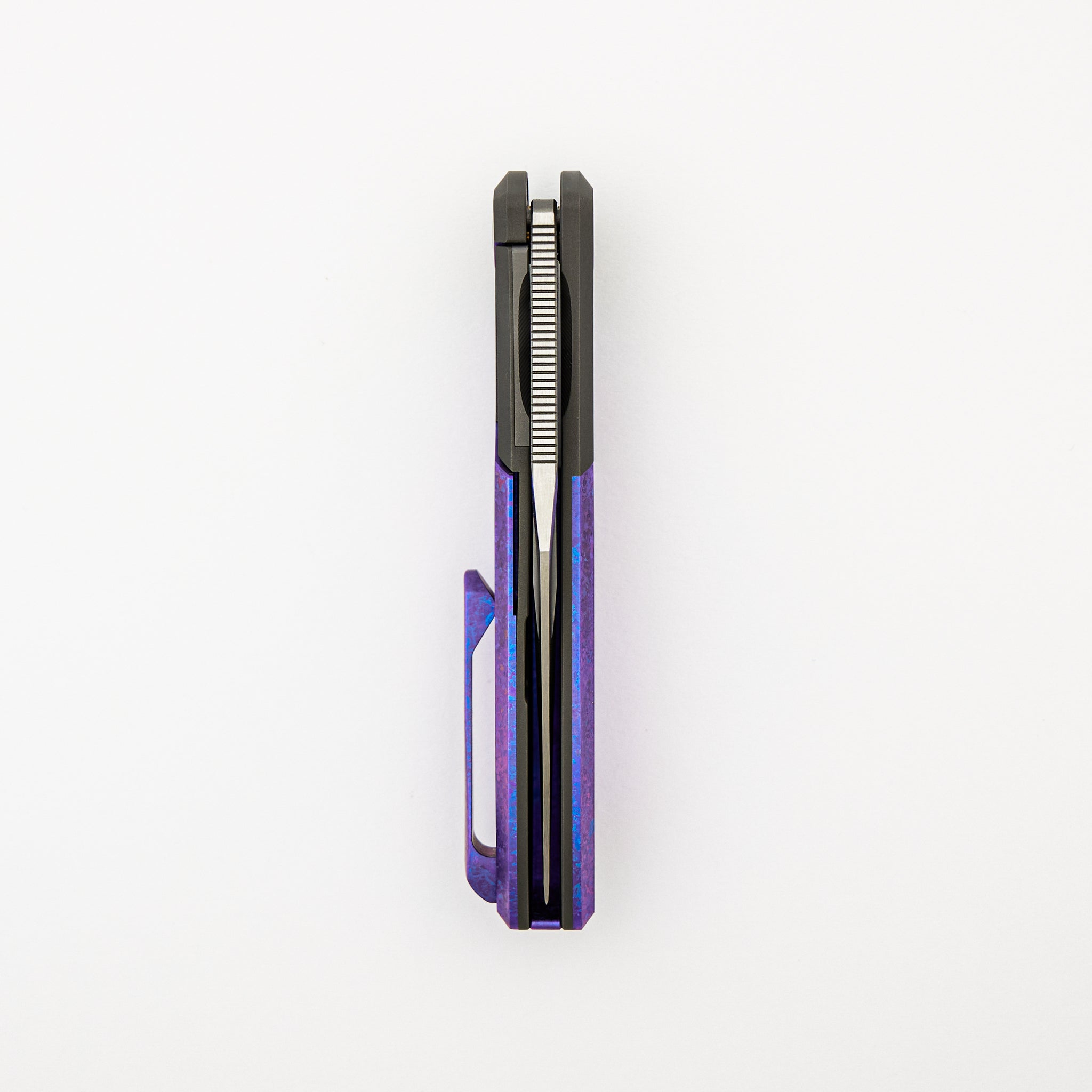 Scuffle - Titanium Crystalized Blurple - S90V Blade