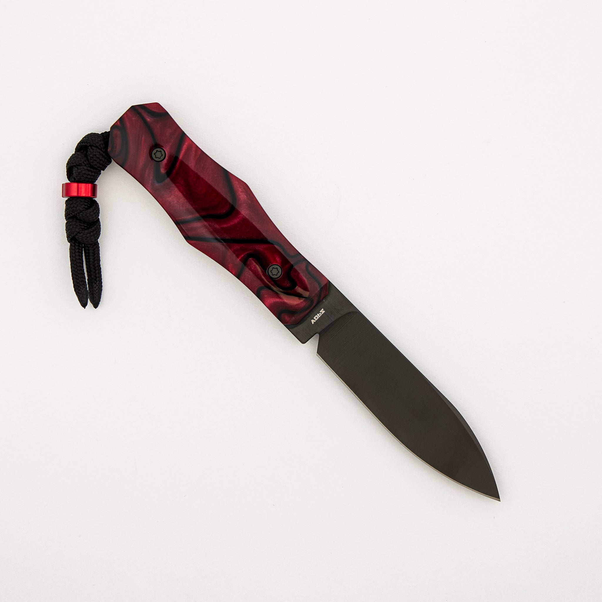 Vampire FixEDC - Kirinite True Blood Handle - DLC Belt Satin S90V Blade
