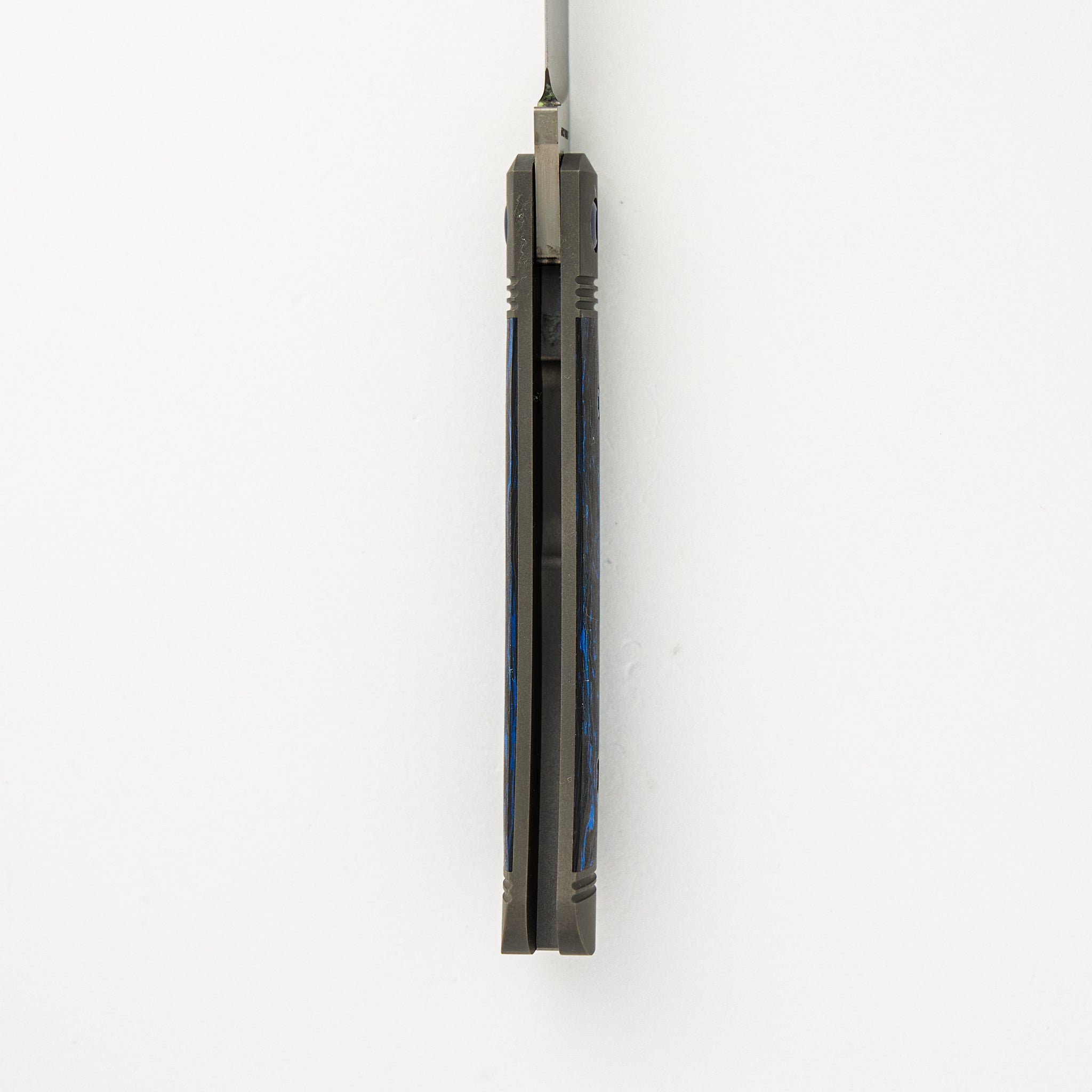 Venom Jack - Blue Marble Carbon Fiber Handle - S90V Blade