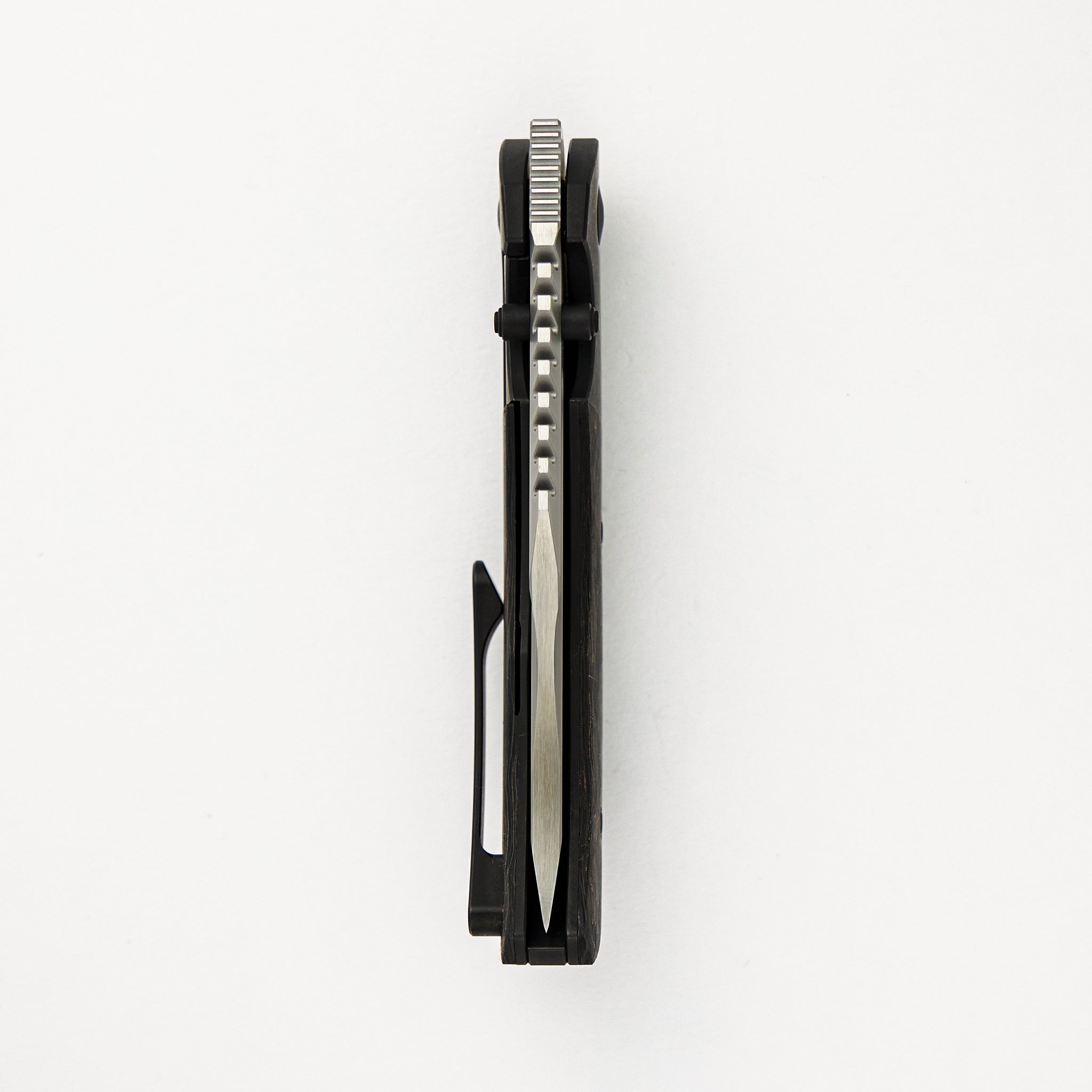 Mini Ultimatum - Hand Rub MagnaCut Blade Grind No. 2 - Copper TechnoCarbo/Black PVD Titanium