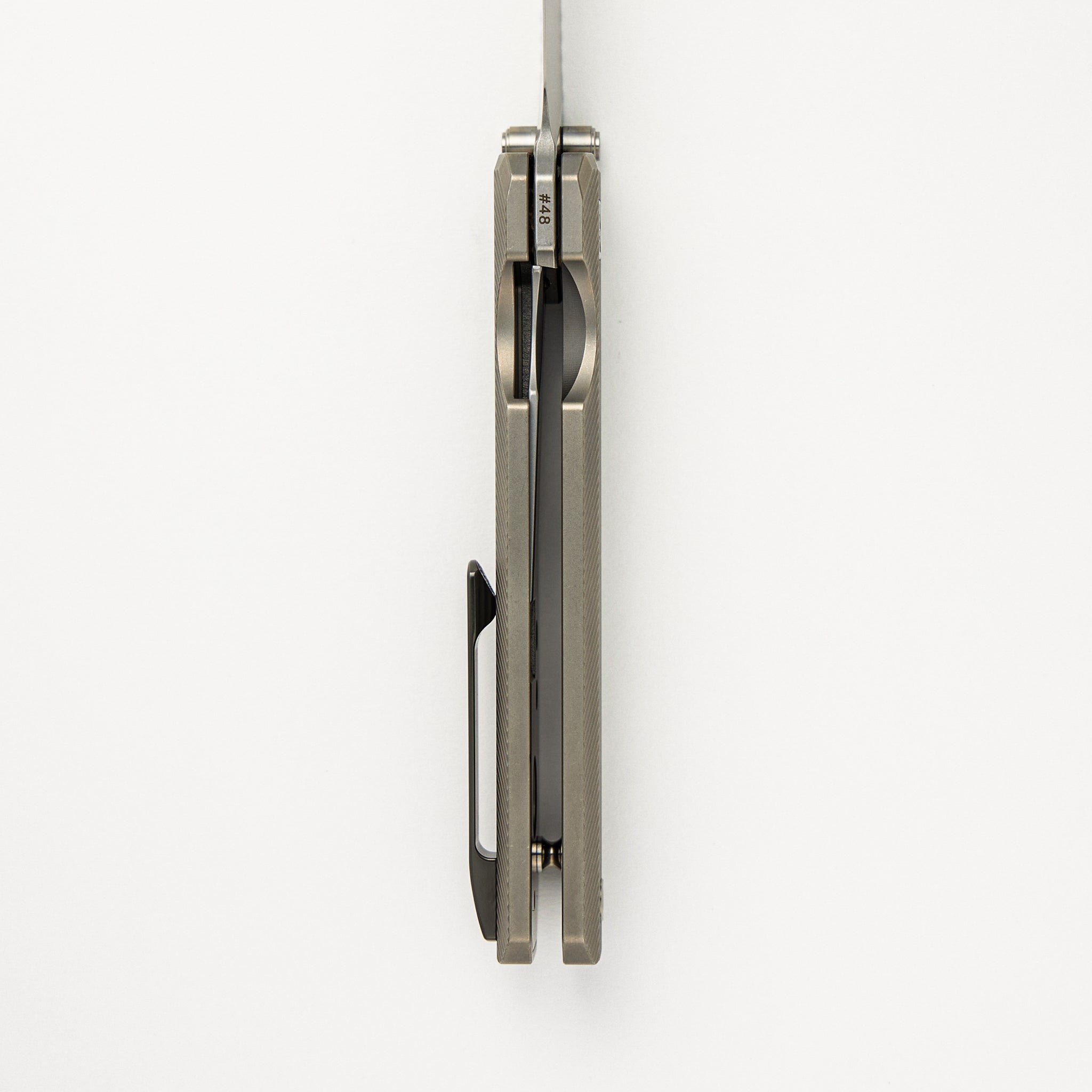 RR3 - Stonemilled - Stonewashed Vanax SuperClean Blade - Zirconium Clip