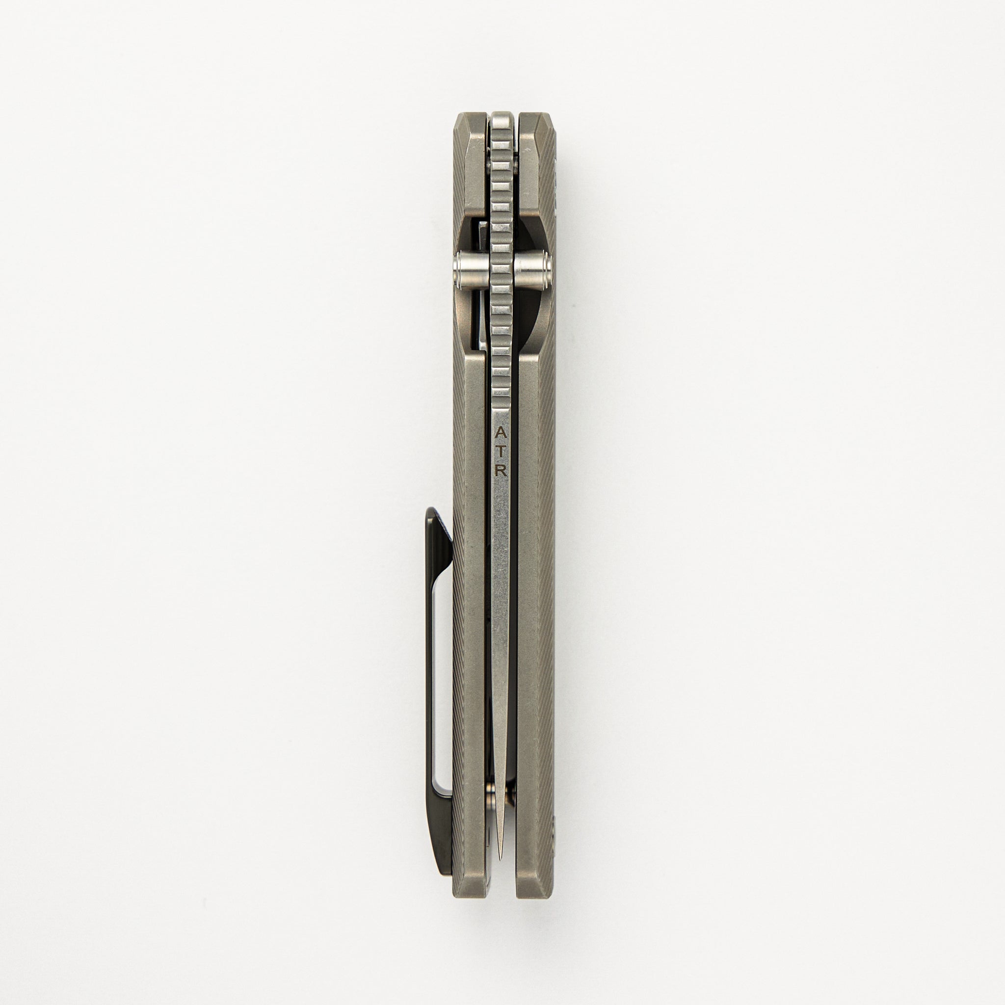 RR3 - Stonemilled - Stonewashed Vanax SuperClean Blade - Zirconium Clip