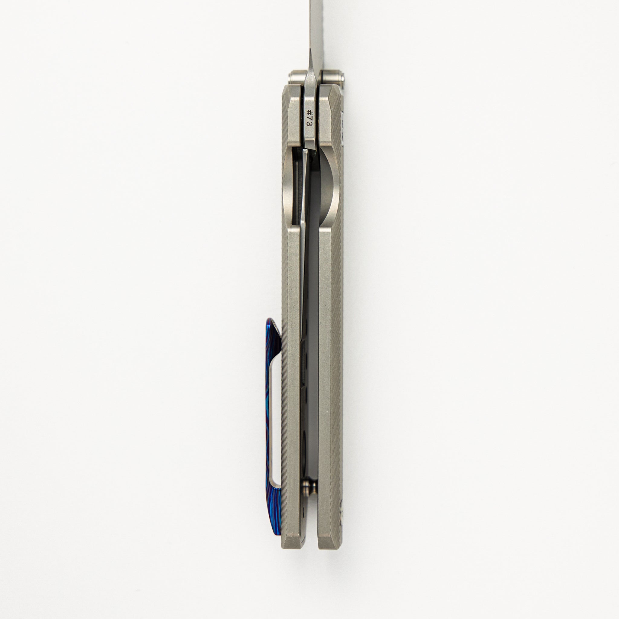 RR3 - Stonemilled - Stonewashed Vanax SuperClean Blade - ZircuTi Clip