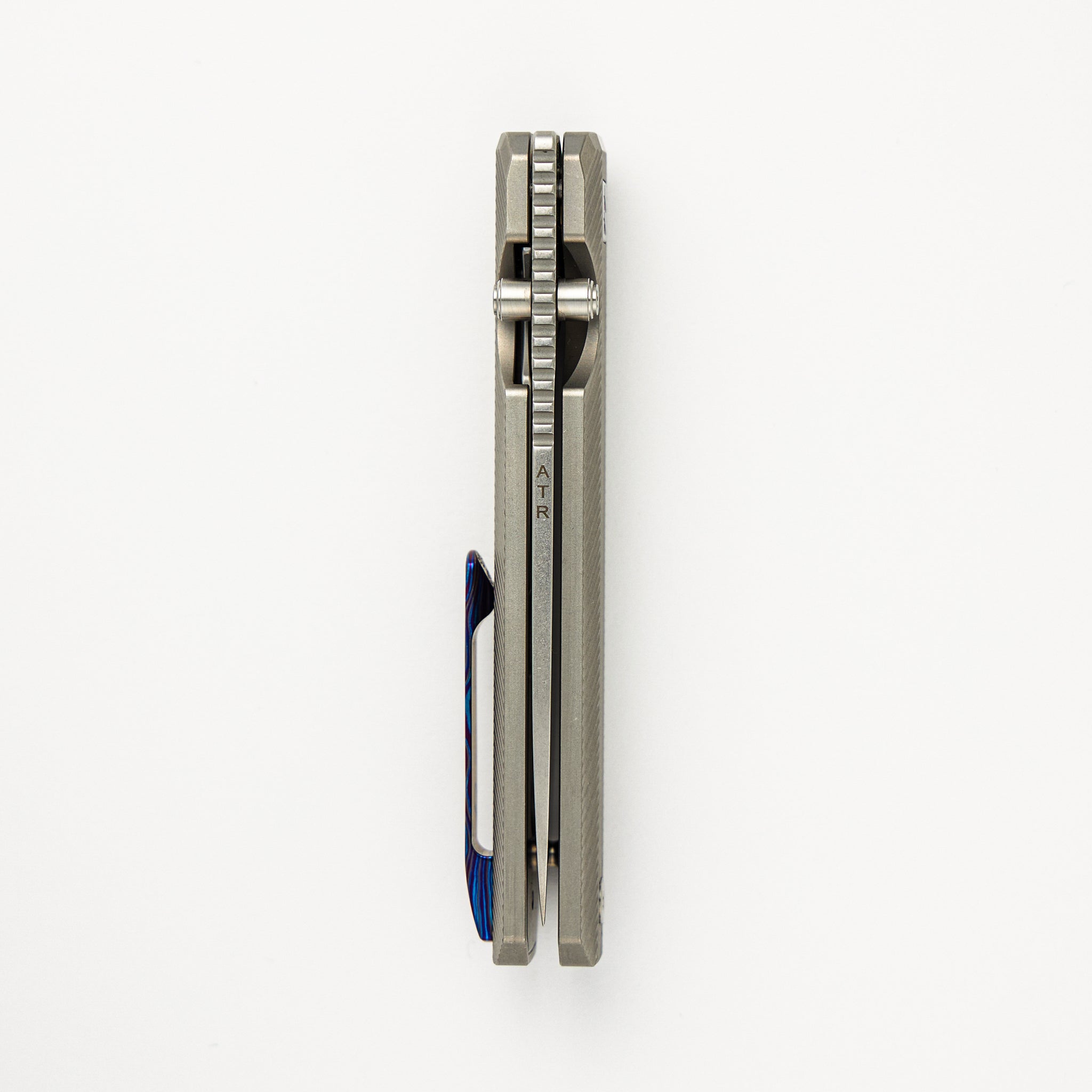 RR3 - Stonemilled - Stonewashed Vanax SuperClean Blade - ZircuTi Clip