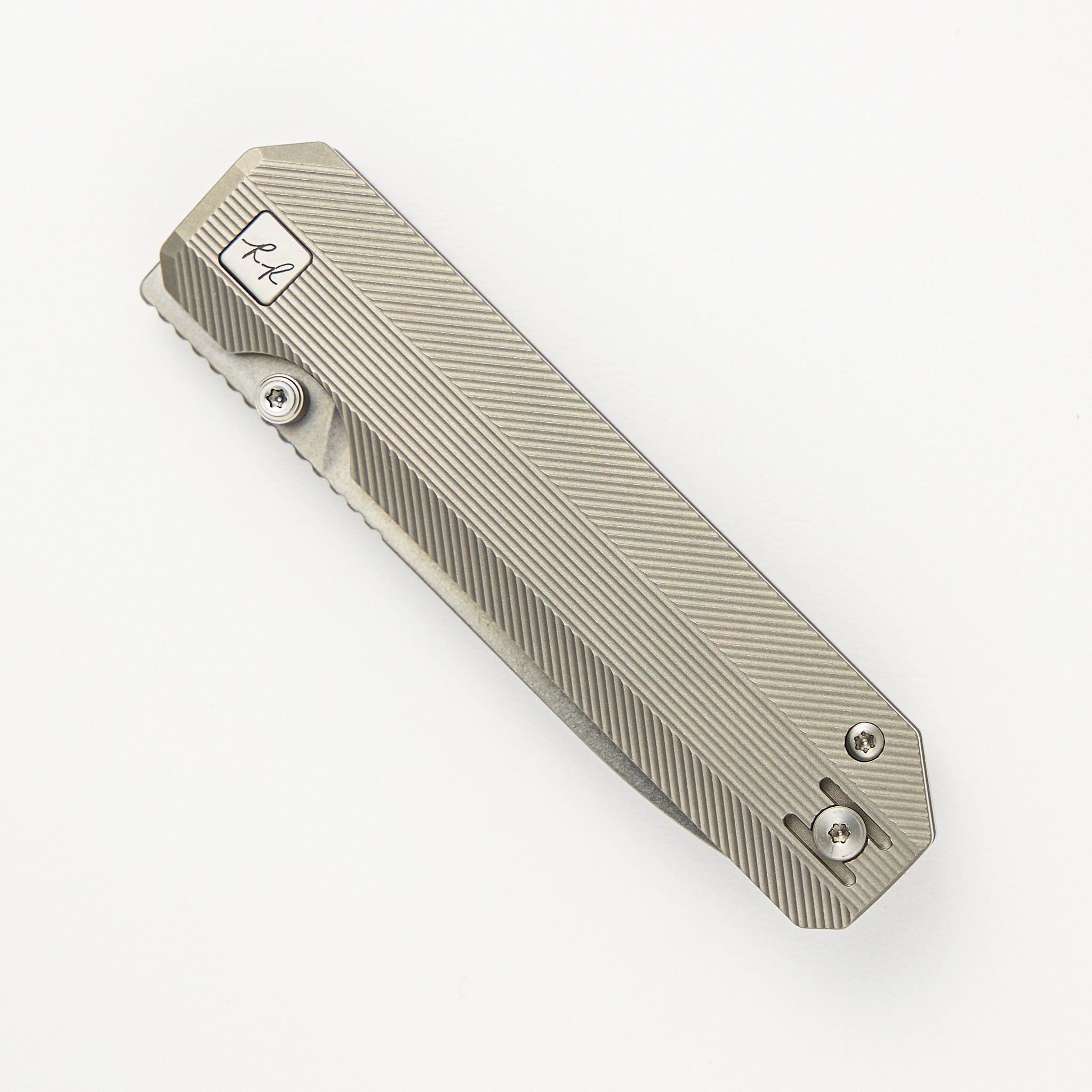 RR3 - Stonemilled - Stonewashed Vanax SuperClean Blade - ZircuTi Clip