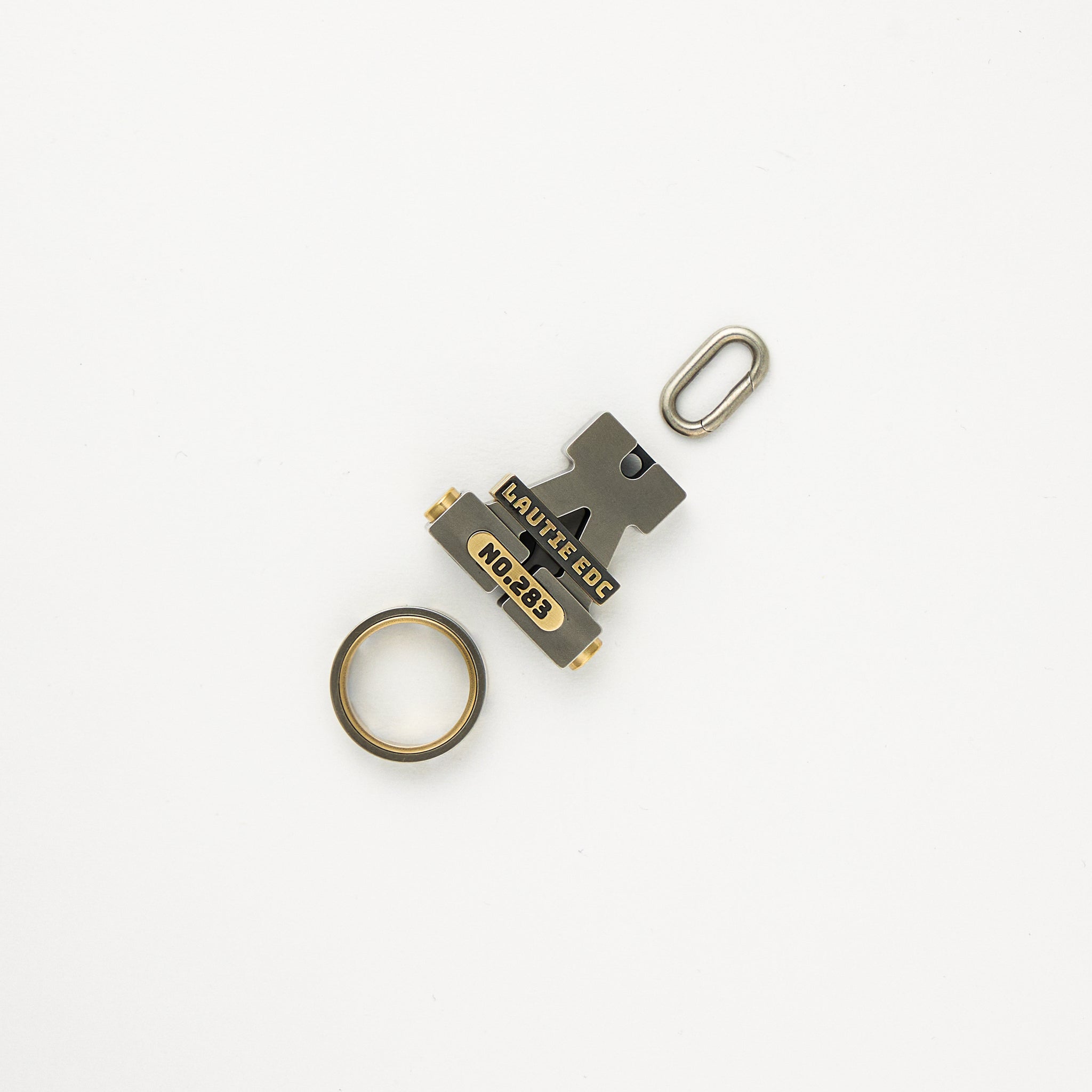 Aceman Pendant & Ring - Cu/Stainless Steel