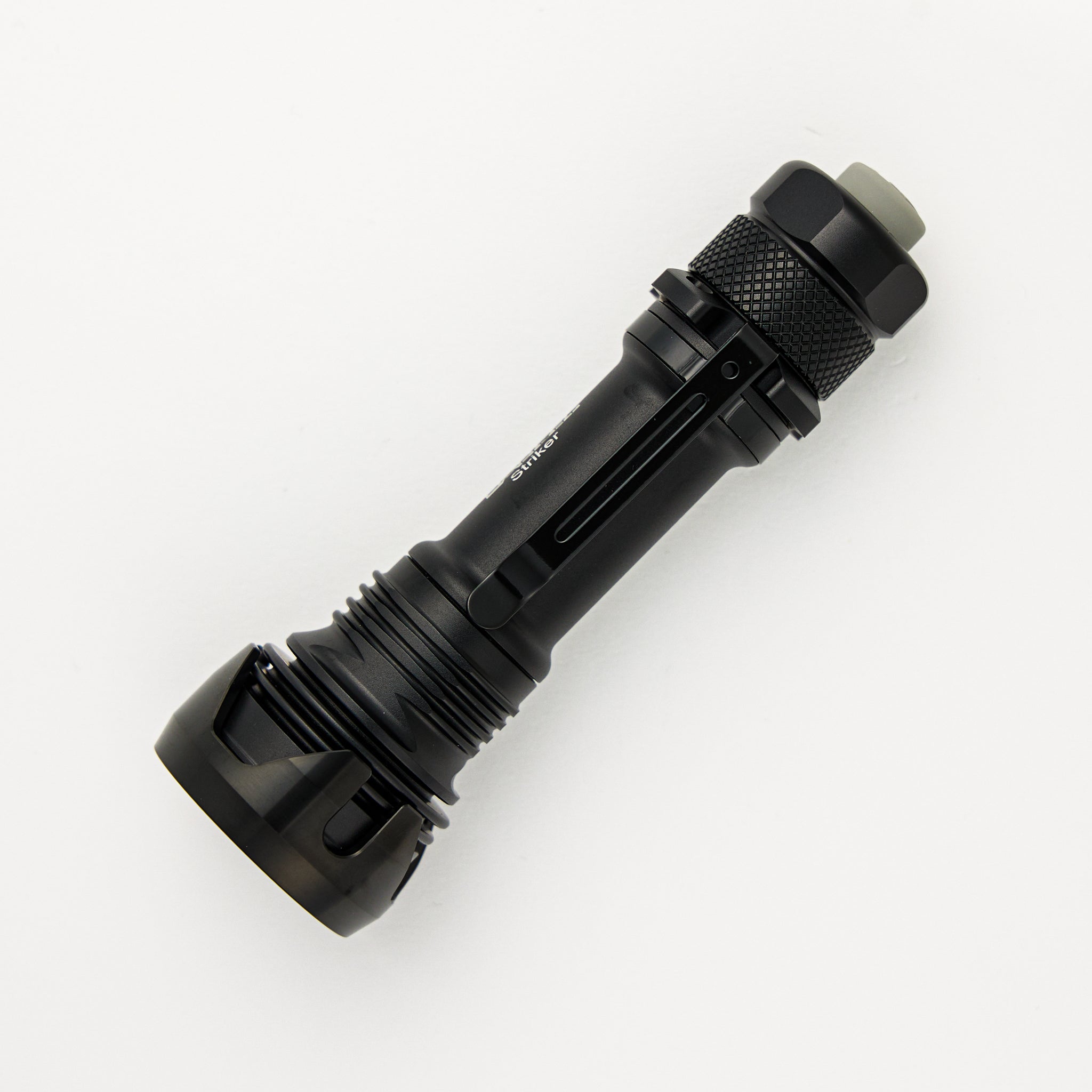Striker Tactical Flashlight - Type-III Hard-Anodized Oxidation Black