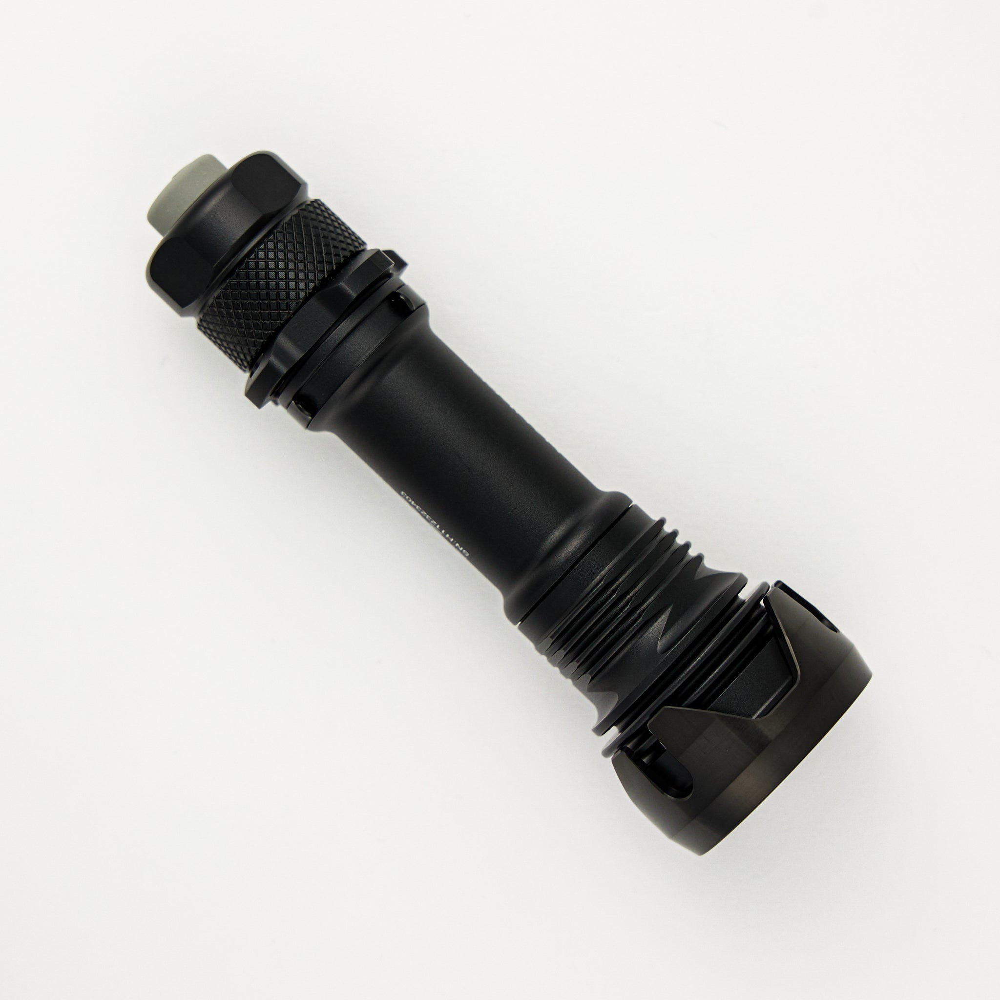 Striker Tactical Flashlight - Type-III Hard-Anodized Oxidation Black