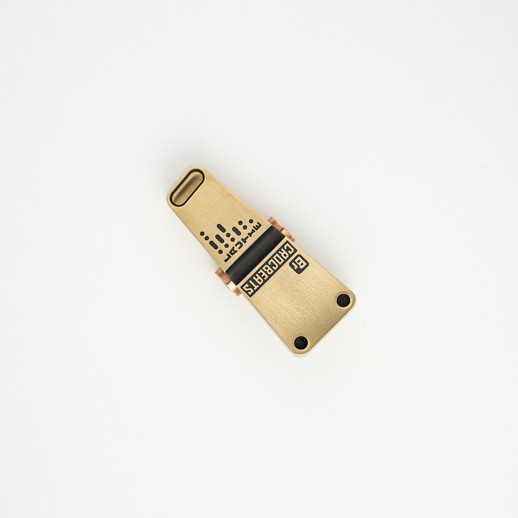 Crocbeats Clicker - Magnetic Fidget Toy - Spy Wars Series - Brass/Copper