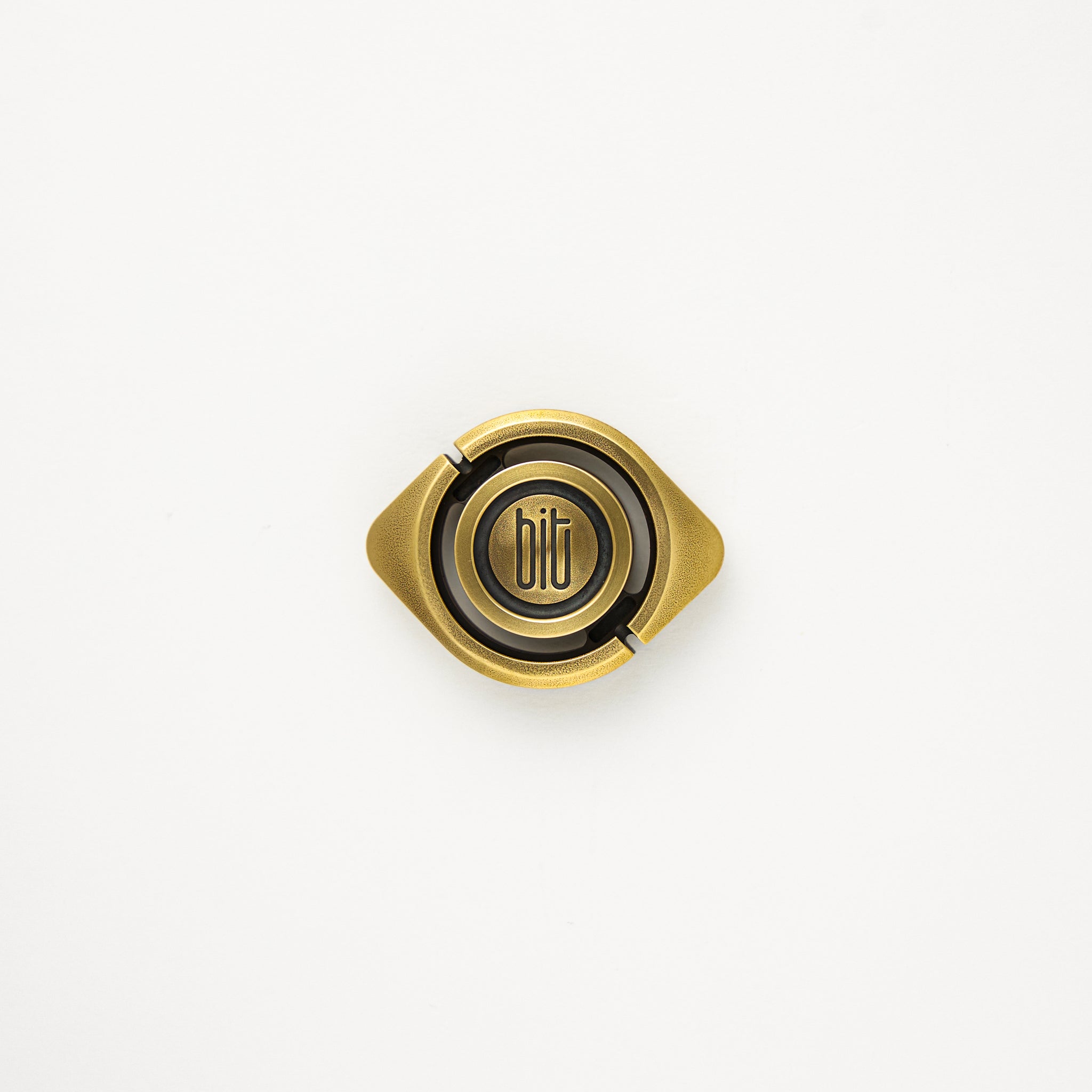 Bit 04 Fidget Spinner - Brass