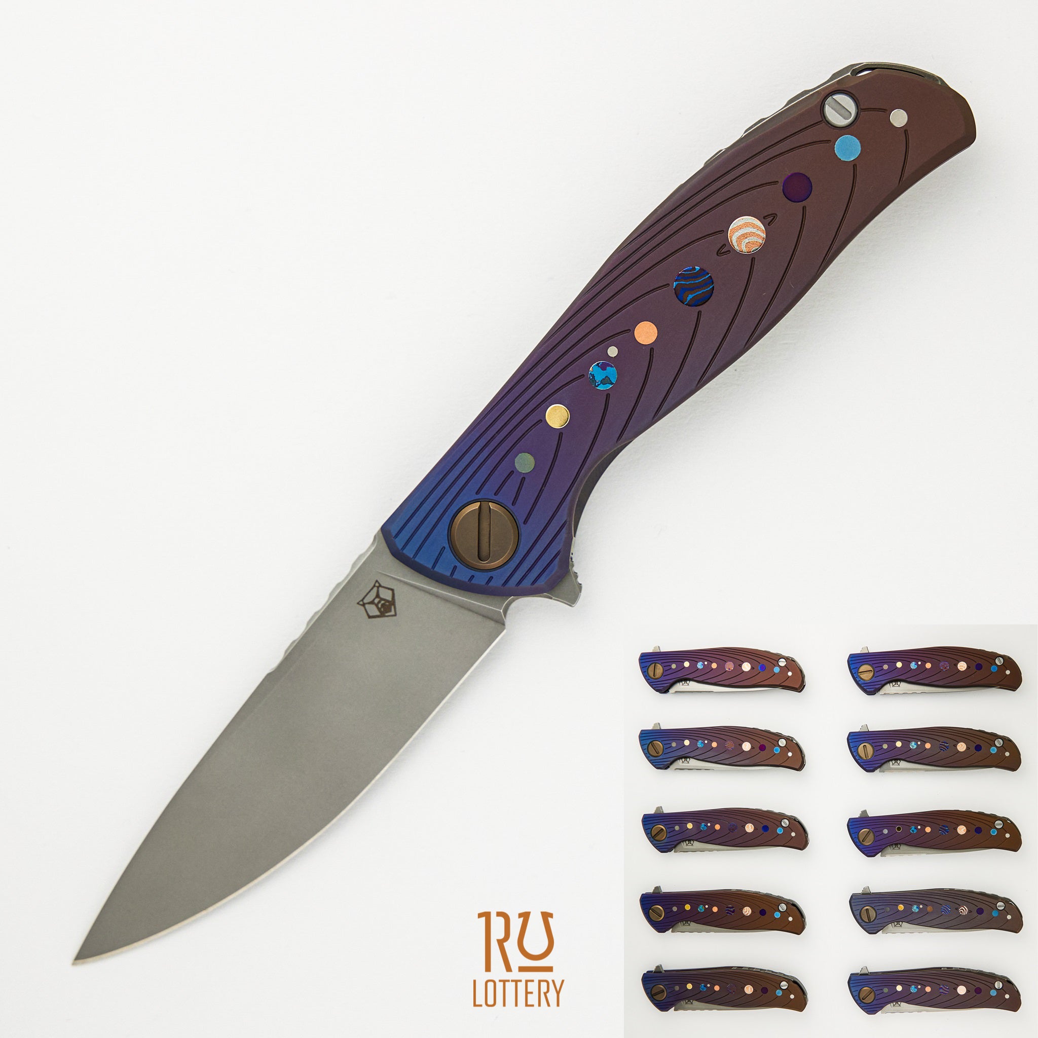 Shirogorov Knives / Igor Oleinikov F95 "Solar System" - Completed