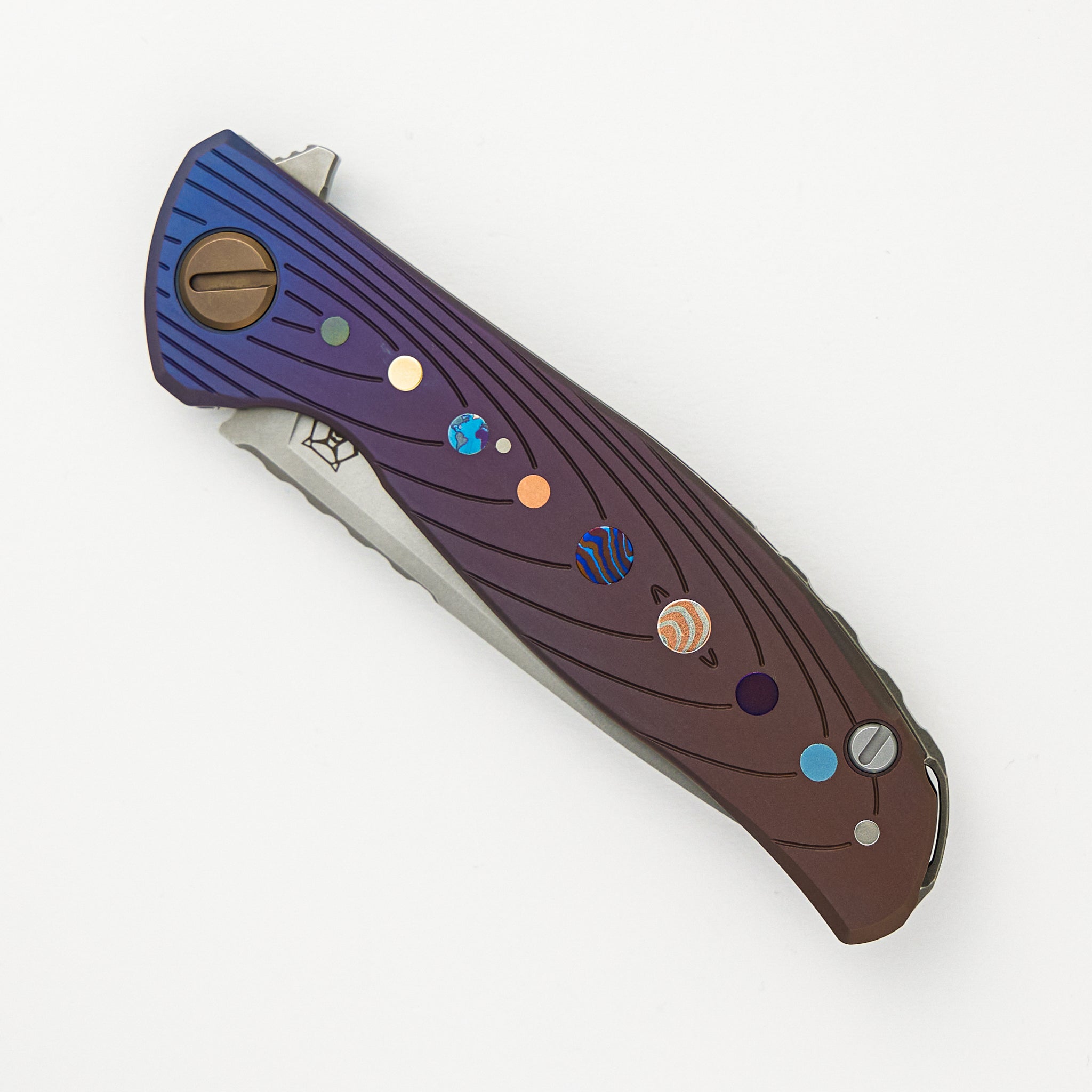 Shirogorov Knives / Igor Oleinikov F95 "Solar System" - Completed