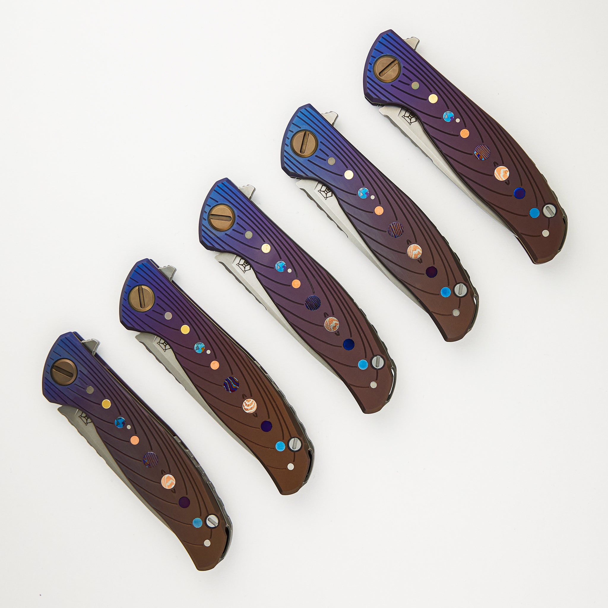 Shirogorov Knives / Igor Oleinikov F95 "Solar System" - Completed