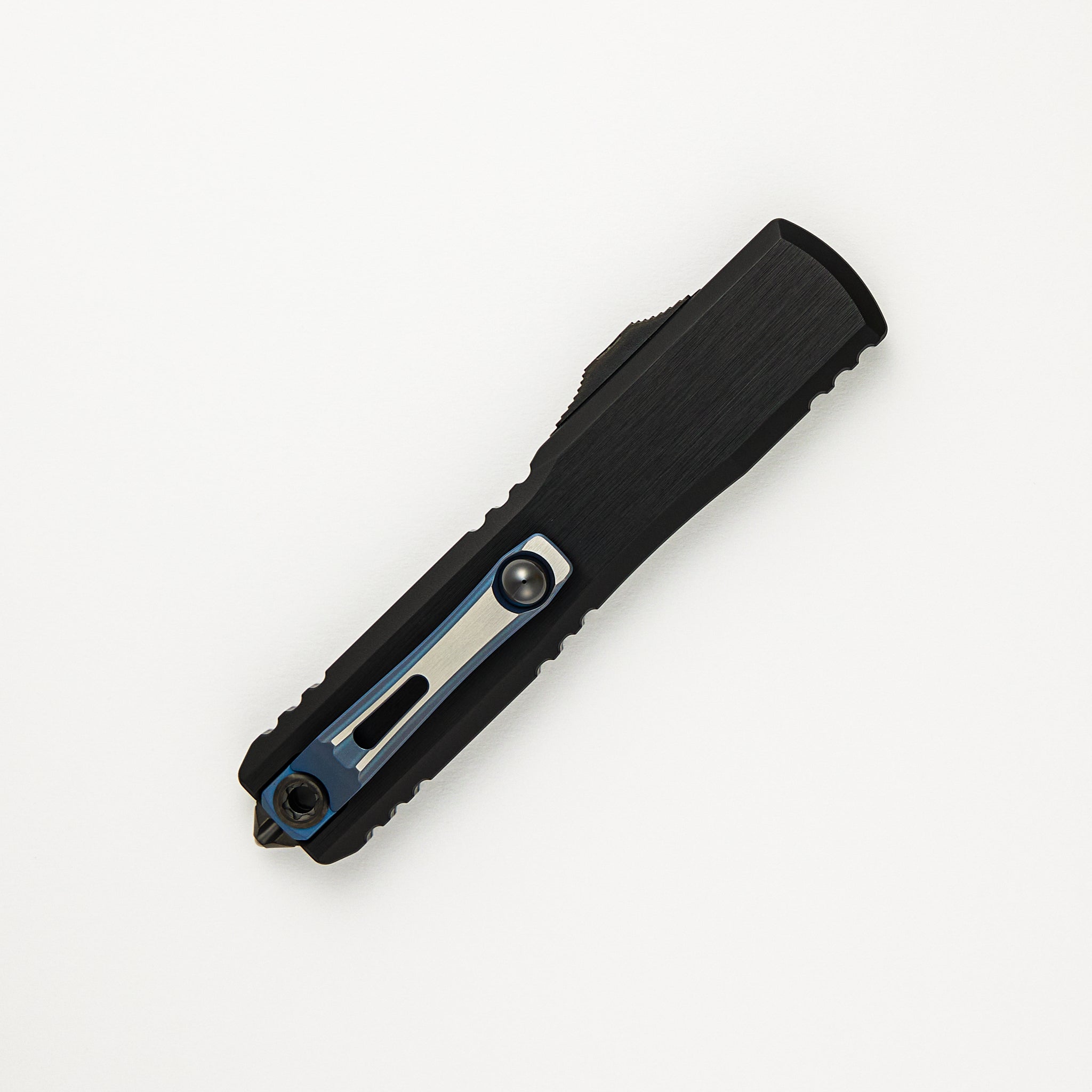 Ultratech Gen III Clip Point Marfione Select Blued Baker Forge Icestorm Hefted Alloy 1121-16MS2