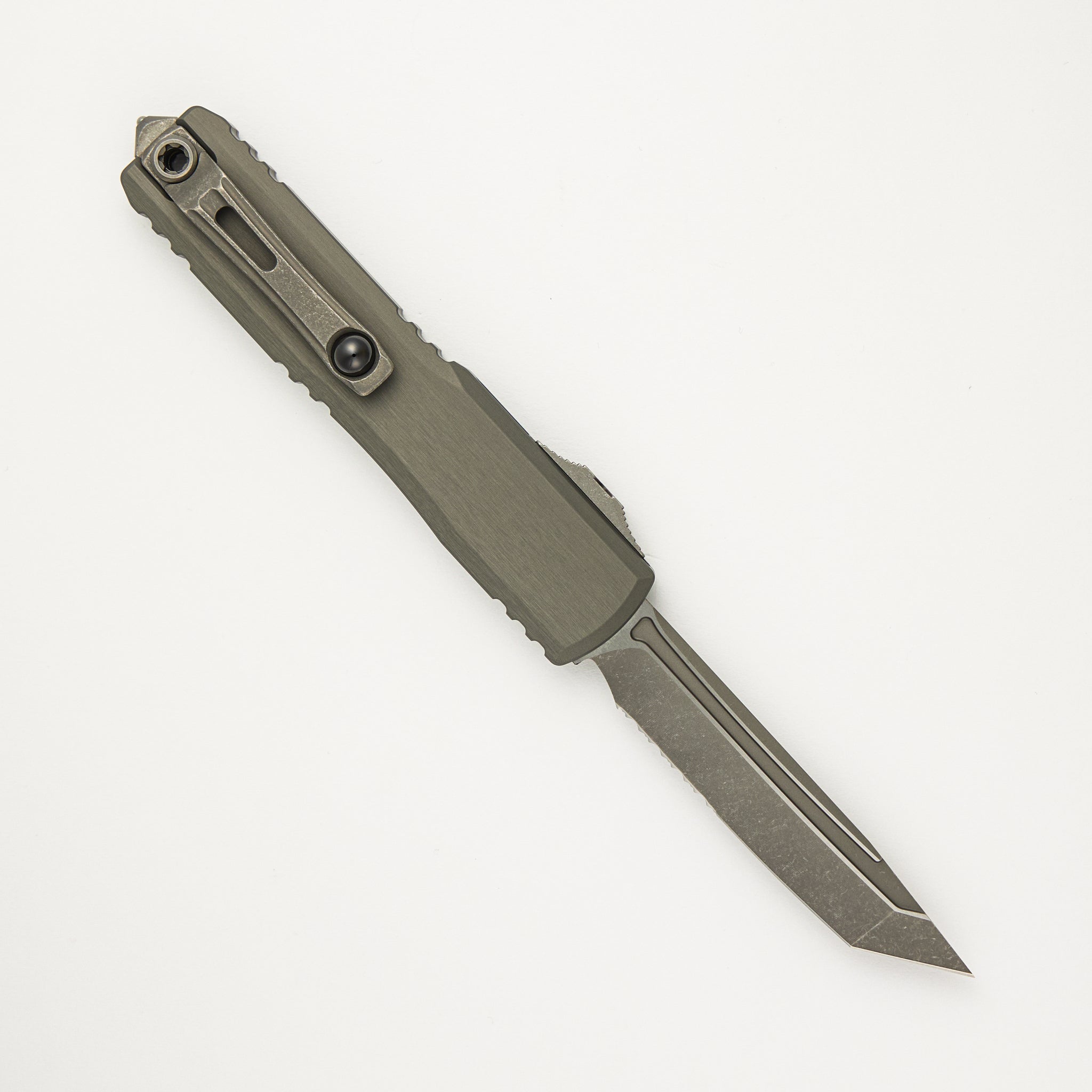 Ultratech ZBP T/E Natural Clear Apocalyptic Partial Serrated 1123-11 APNC