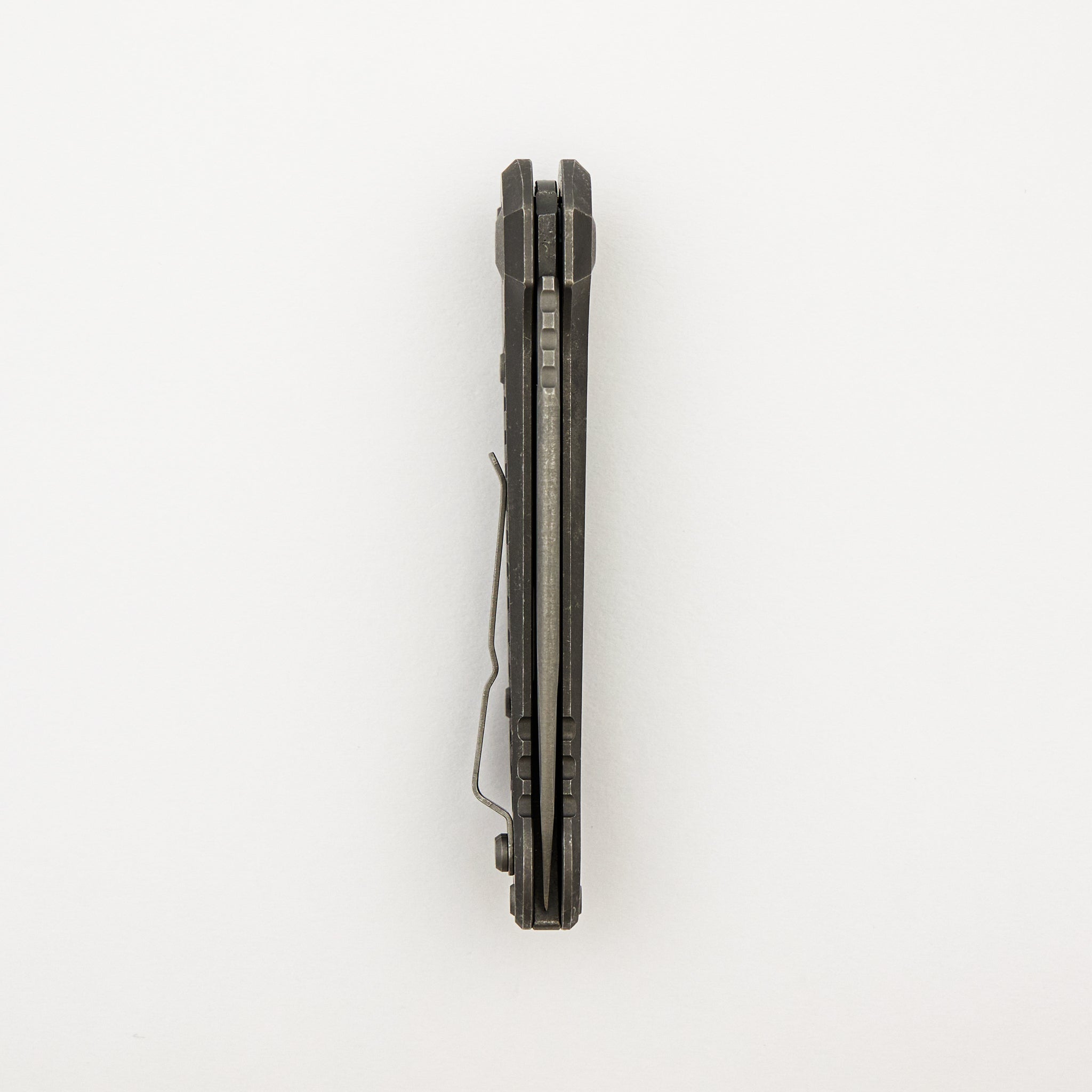 "Marfione Select" L.U.D.T. Clip Point Apocalyptic Finish Frag Pattern Titanium 1135-10APFRMS1